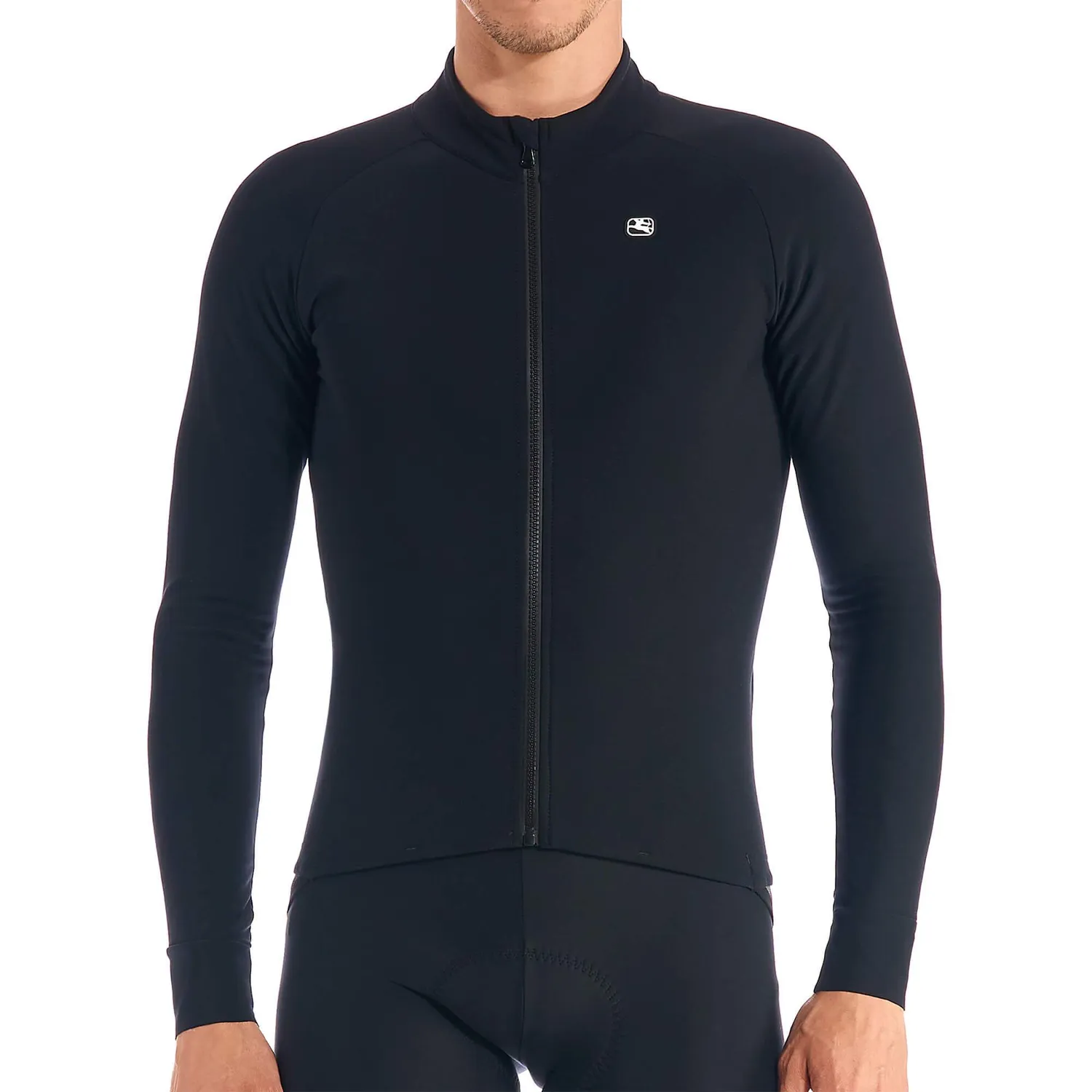 Giordana G-Shield Thermal långärmad cykeltröja svart vindtät