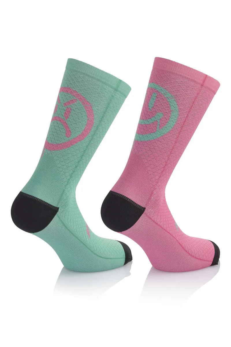 MB Wear Smile Emotions Pink-G strumpor 1 par rosa