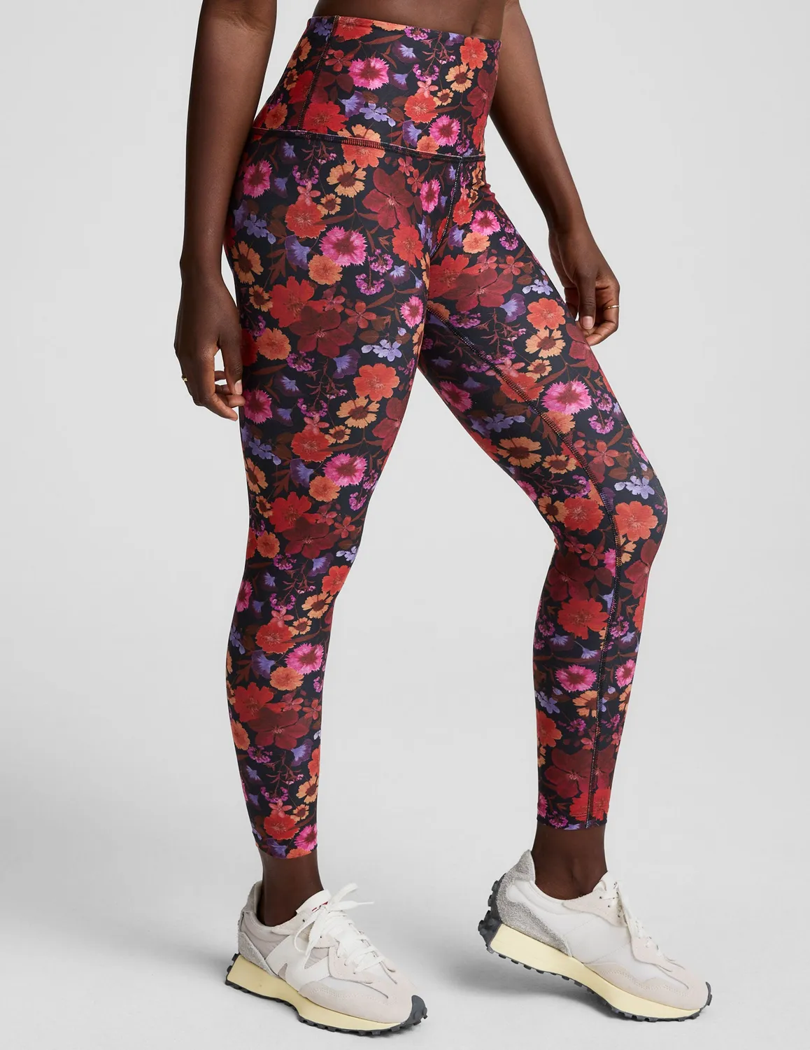 Beyond Yoga SoftMark Midi leggings Summer Bouquet blommig