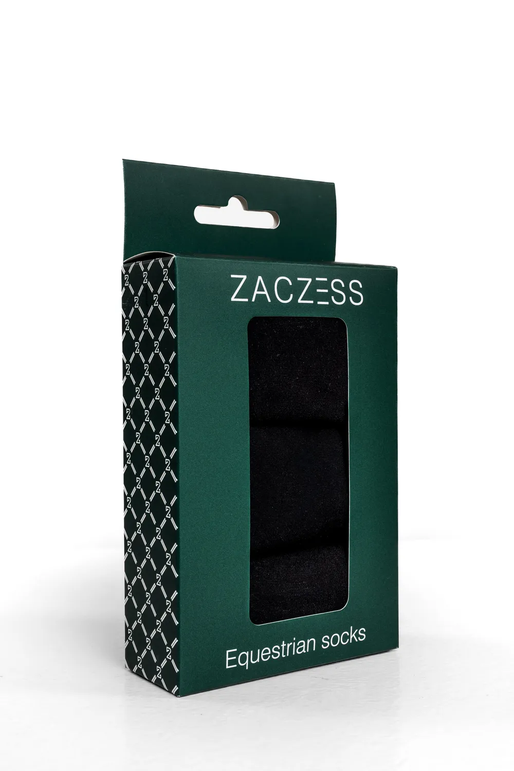 ZacZess Everyday Logo Ridstrumpor 3-pack svart logo