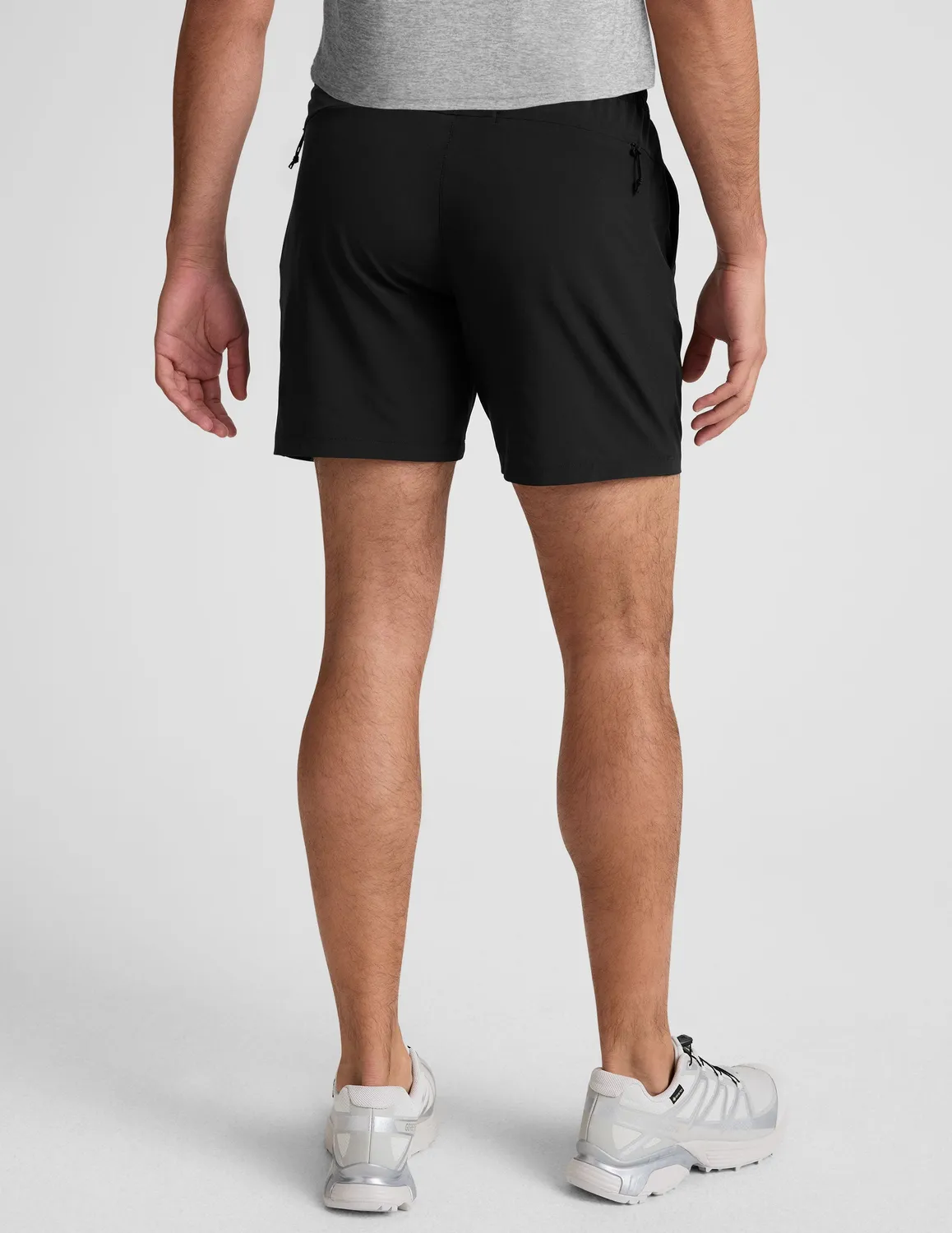 Beyond Yoga Pivotal 2.0 Men's Short 7" träningsshorts Black ofodrad