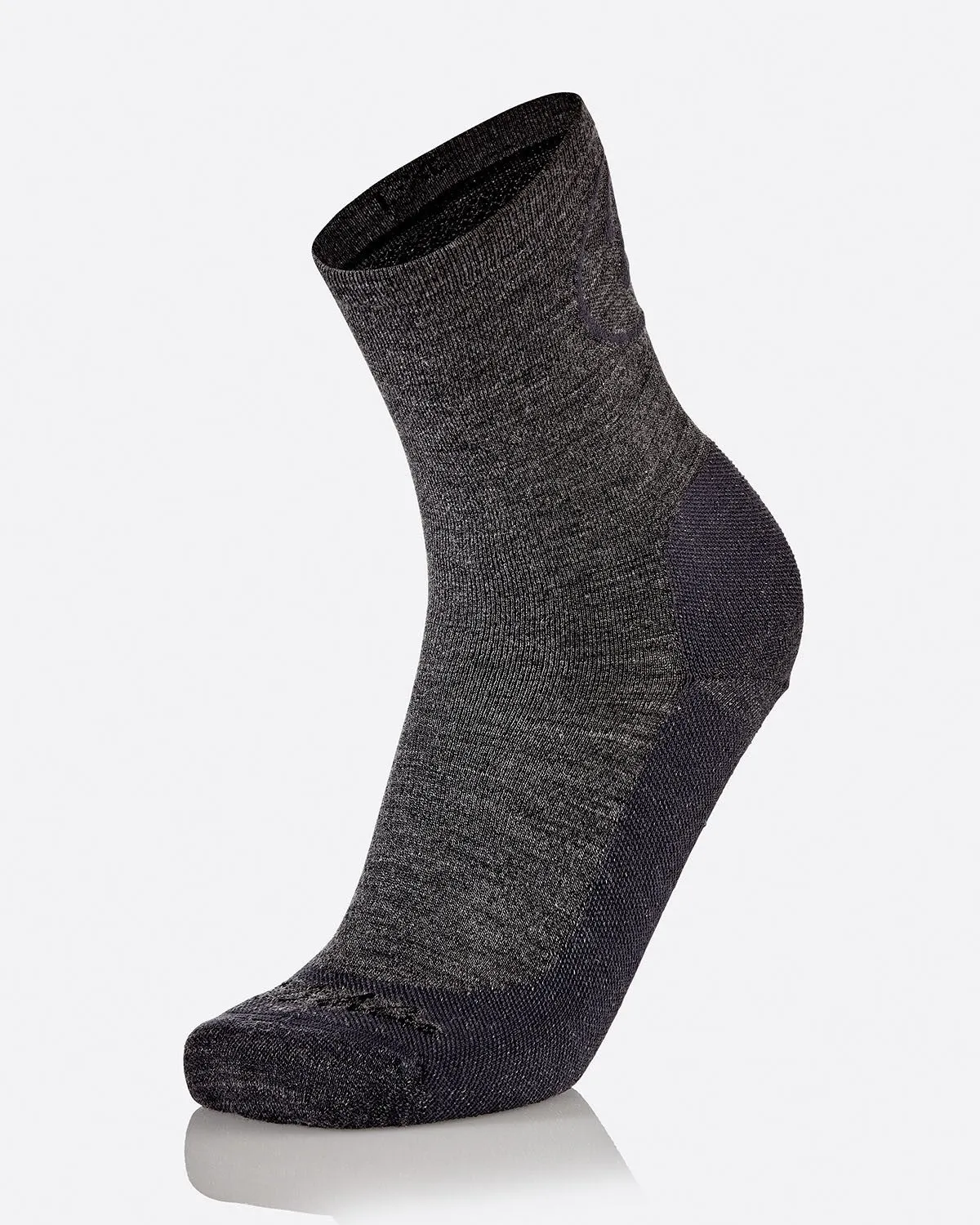 MB Wear Siberia Grey strumpor grå merinoull
