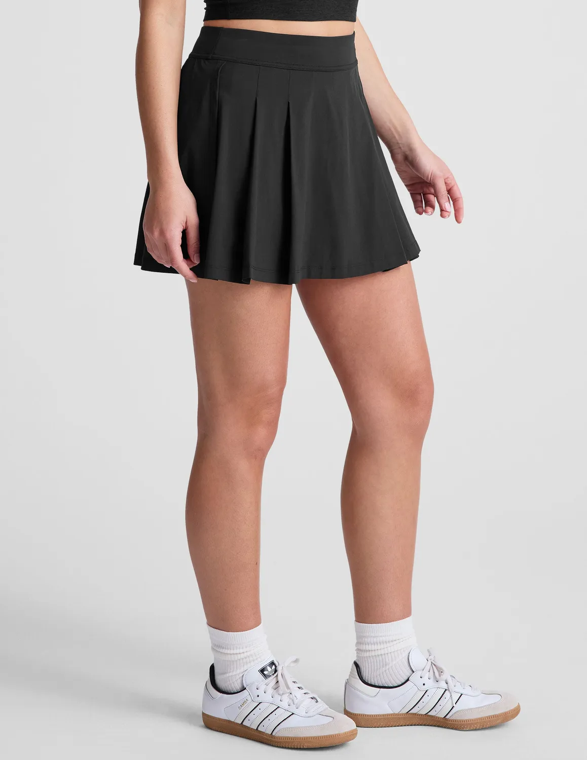 Beyond Yoga Score Pleated Skirt tenniskjol true black shorts