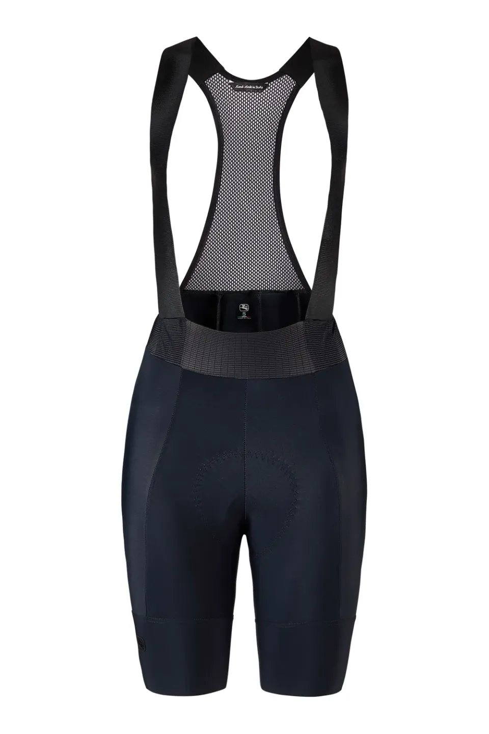 Giordana Fusion bibshorts dam svart UPF50+