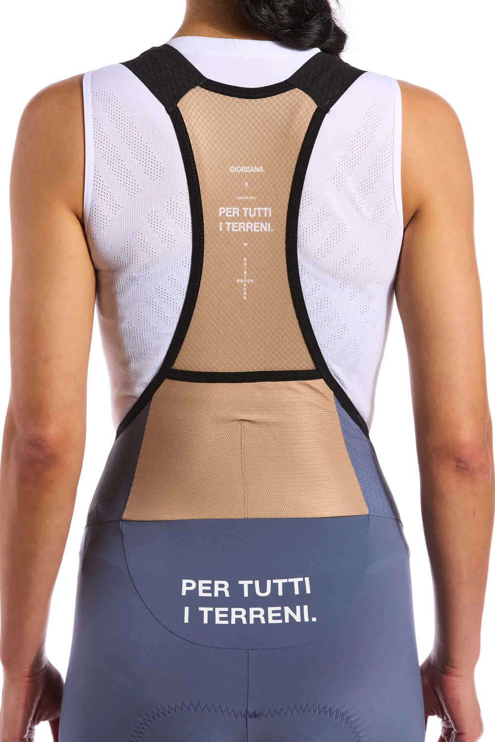 Giordana KB dambibshorts svart Quattro kompression