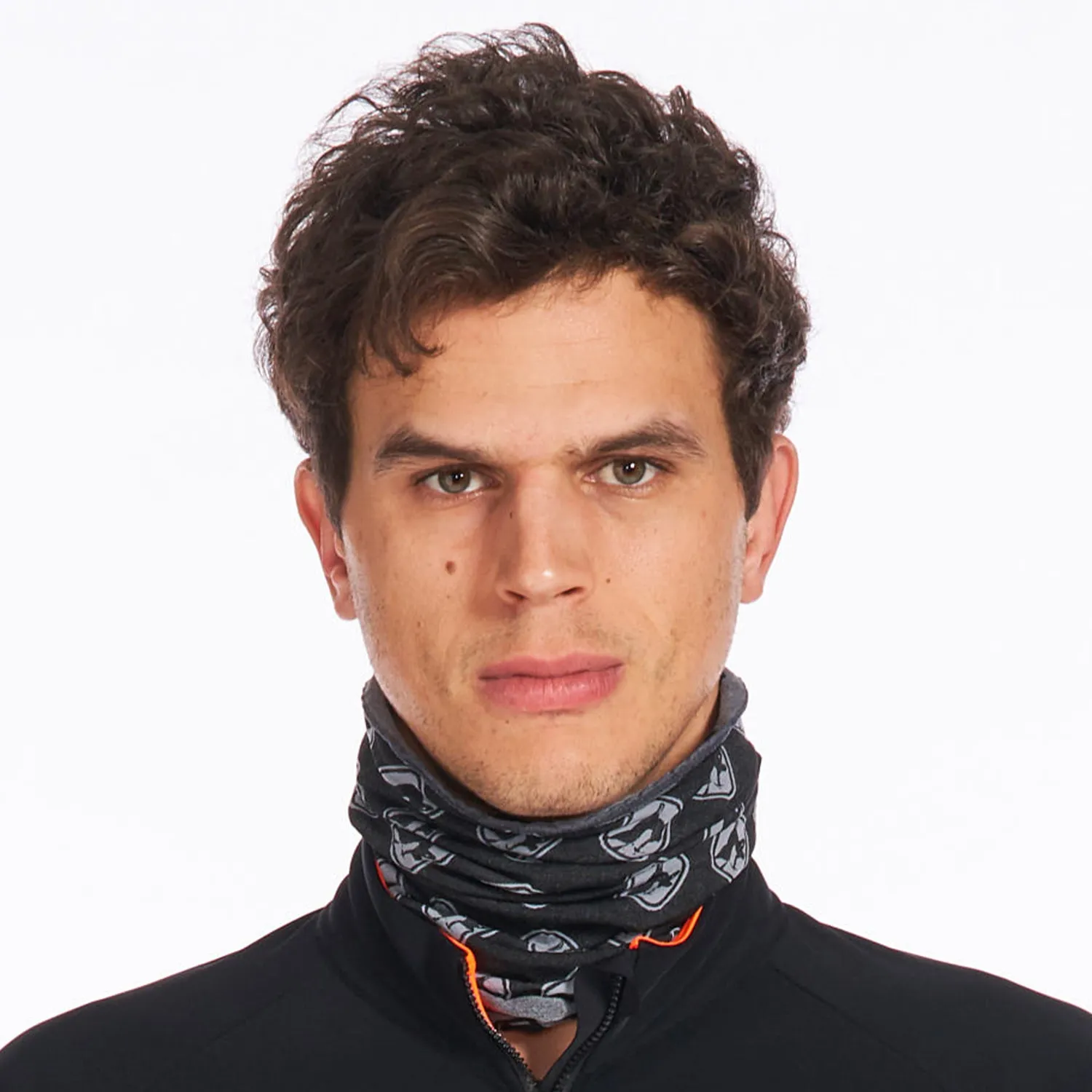 Giordana Knitted halsvärmare svart stickad