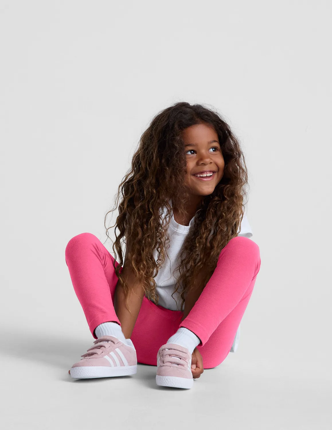 Beyond Yoga Spacedye Toddler Legging barntights Pink mjuk