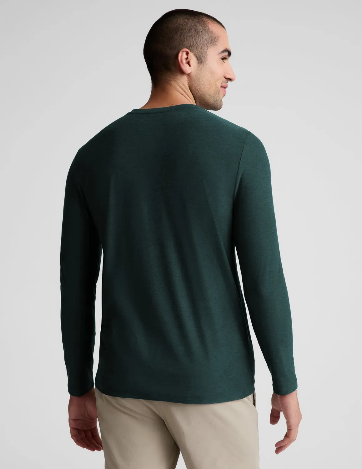 Beyond Yoga Always Beyond Long Sleeve Crew 2.0 tröja Dark Ivy