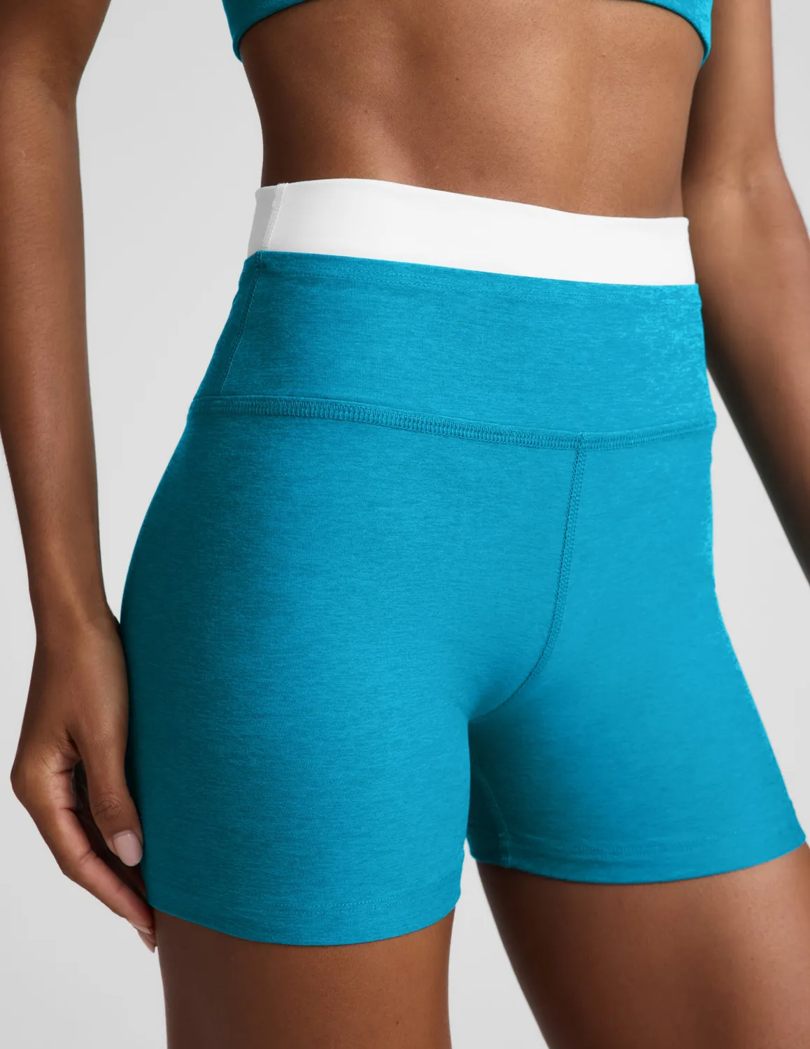 Beyond Yoga Spacedye Layered 3 Short shorts Island Blue