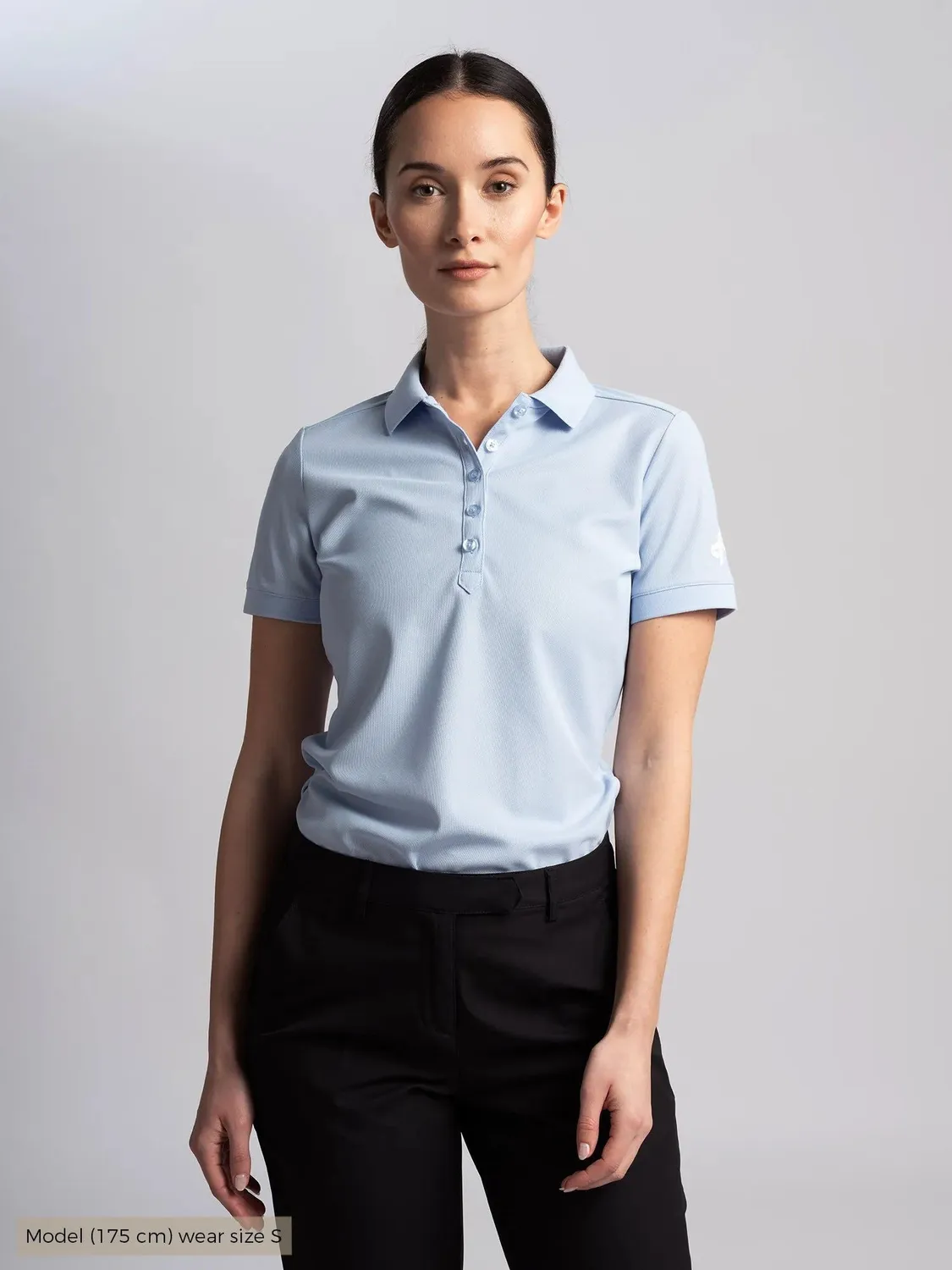 CROSS SPORTSWEAR Amy Poloshirt golfpiké chambray blue