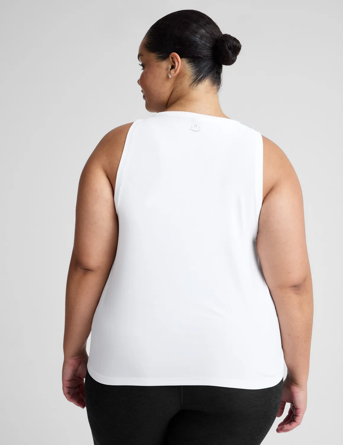 Beyond Yoga Featherweight Rebalance linne Cloud White avslappnad