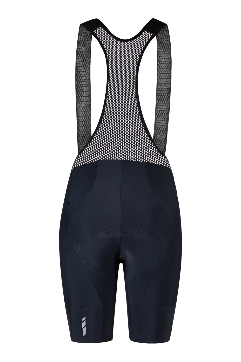 Giordana Fusion bibshorts dam svart UPF50+