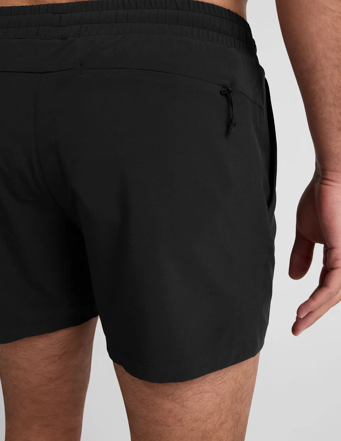 Beyond Yoga Pivotal 2.0 Men's Lined Short 5" shorts Black fuktavvisande