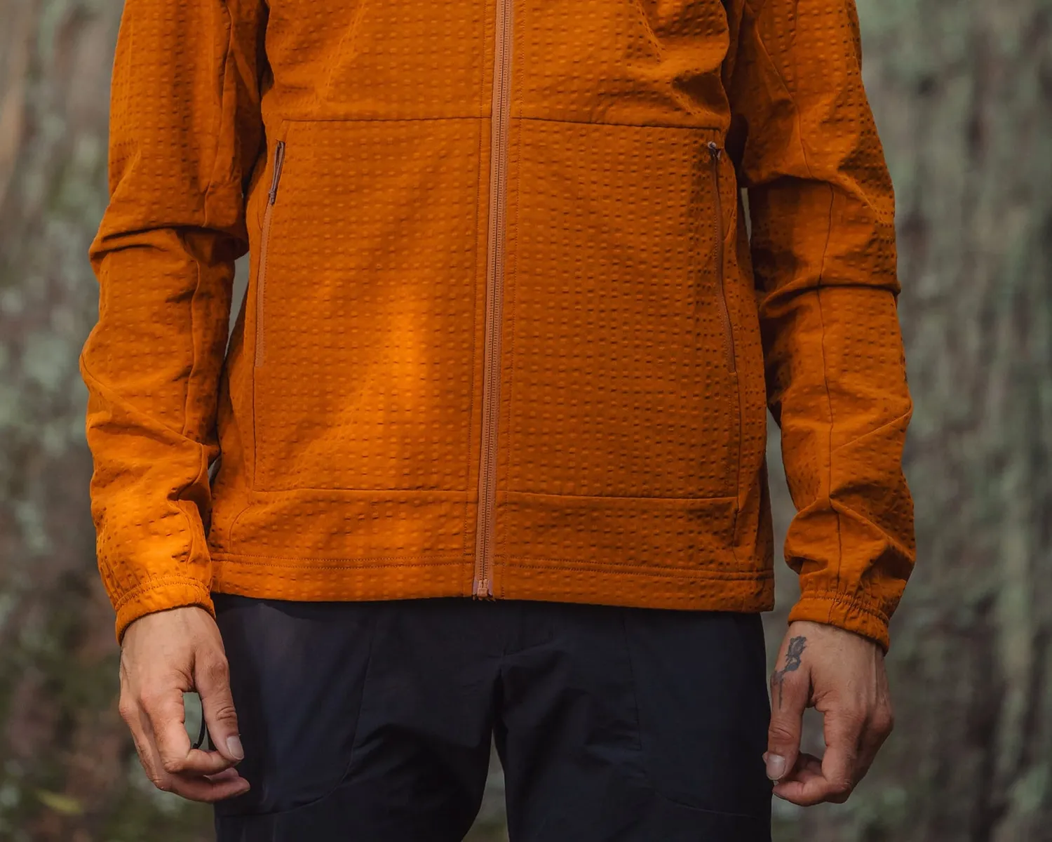 7MESH Chilco Hoody herr hoodie karamell vindtät