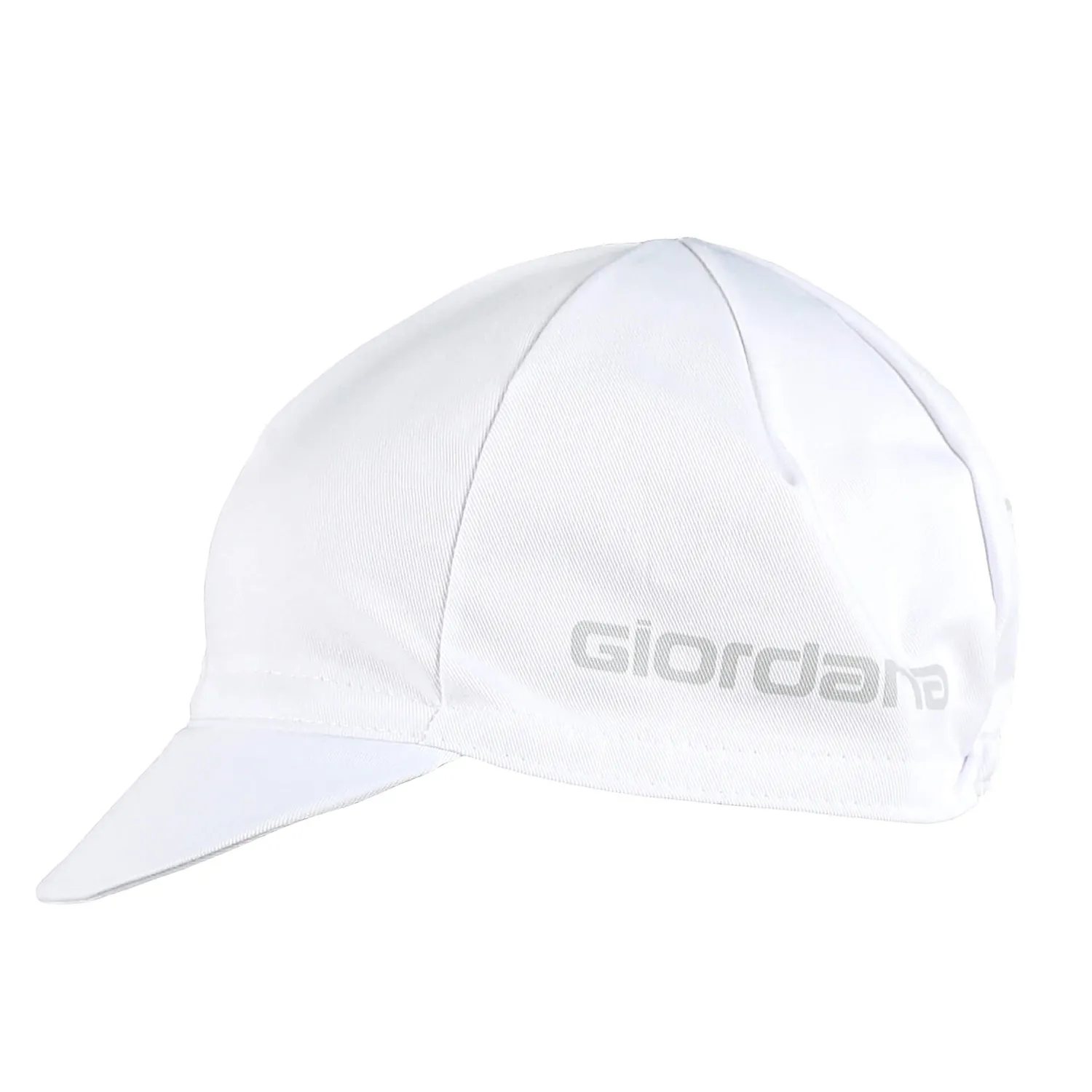 Giordana Solid Cap cykelkeps vit bomullsblandning