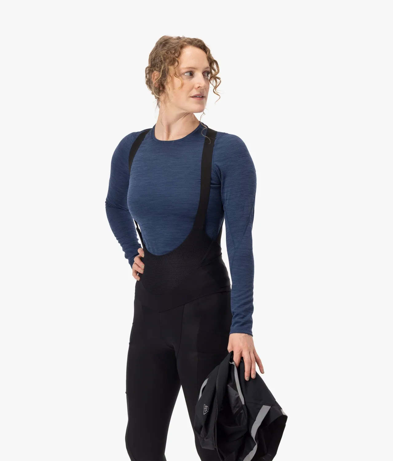7MESH Horizon Long Sleeve underställ Midnight Blue dam