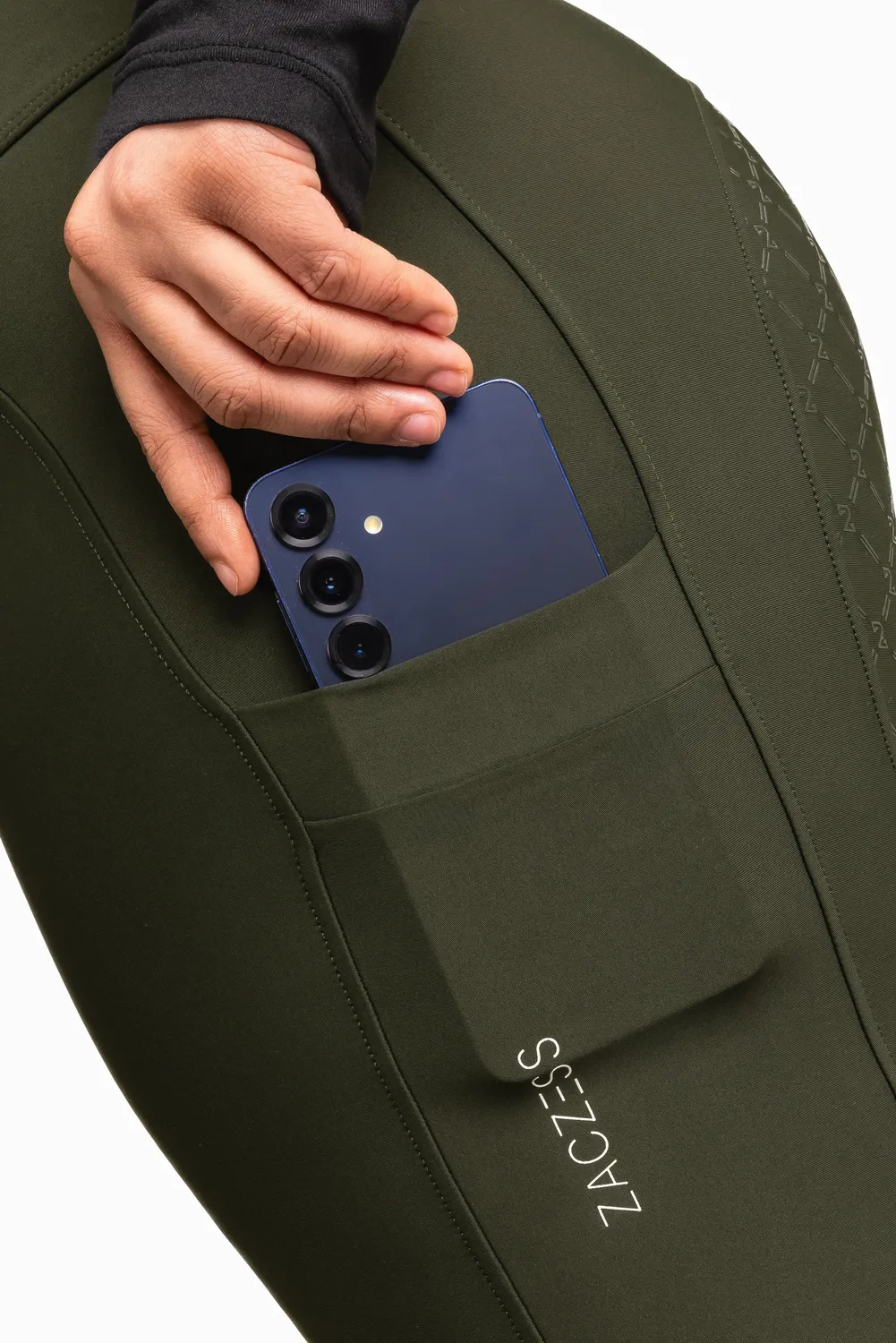 ZacZess Ohio Plus ridleggings emerald full grip ficka