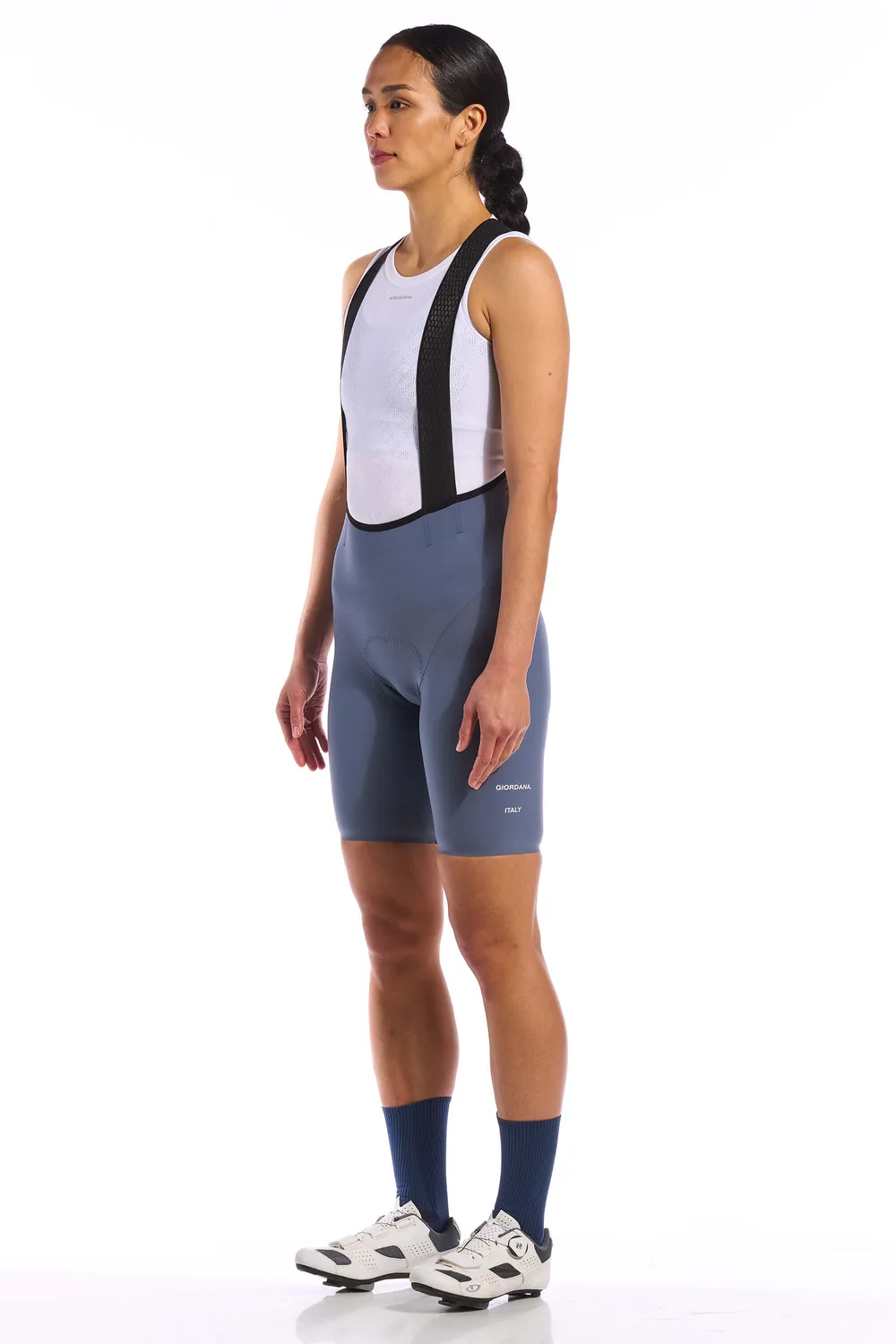 Giordana KB dambibshorts svart Quattro kompression