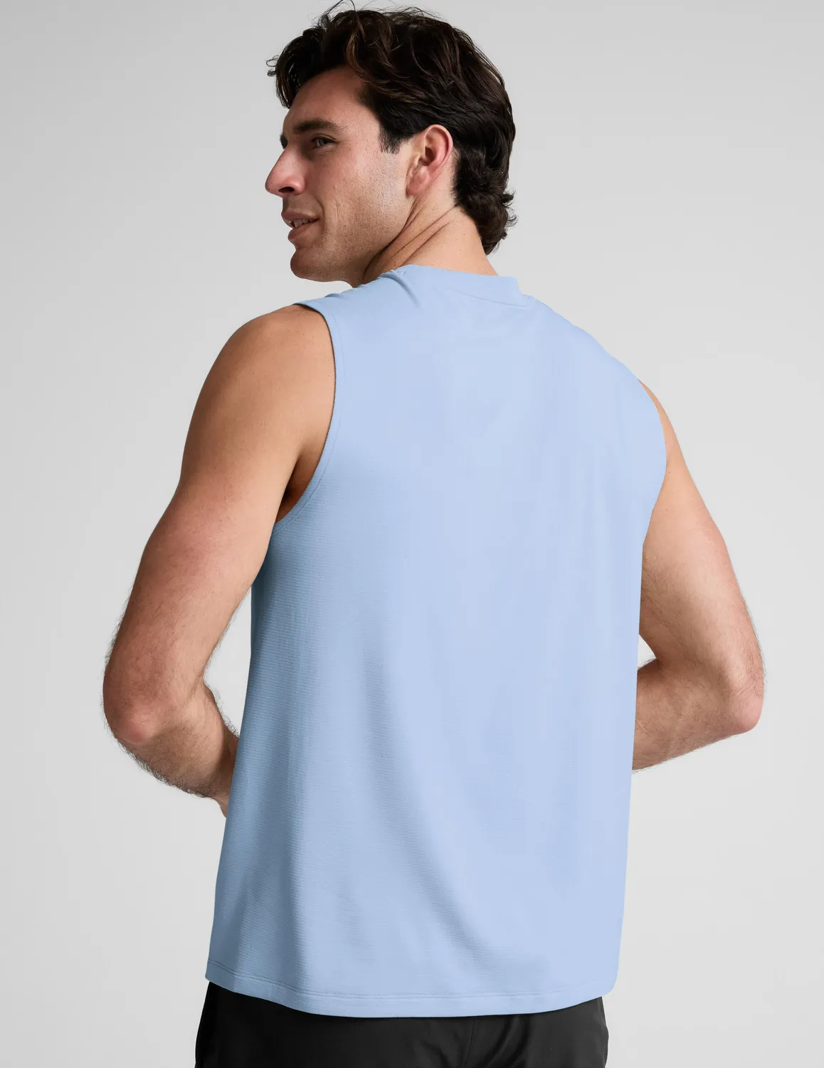 Beyond Yoga All In Active Tank träningslinne herr blue mist