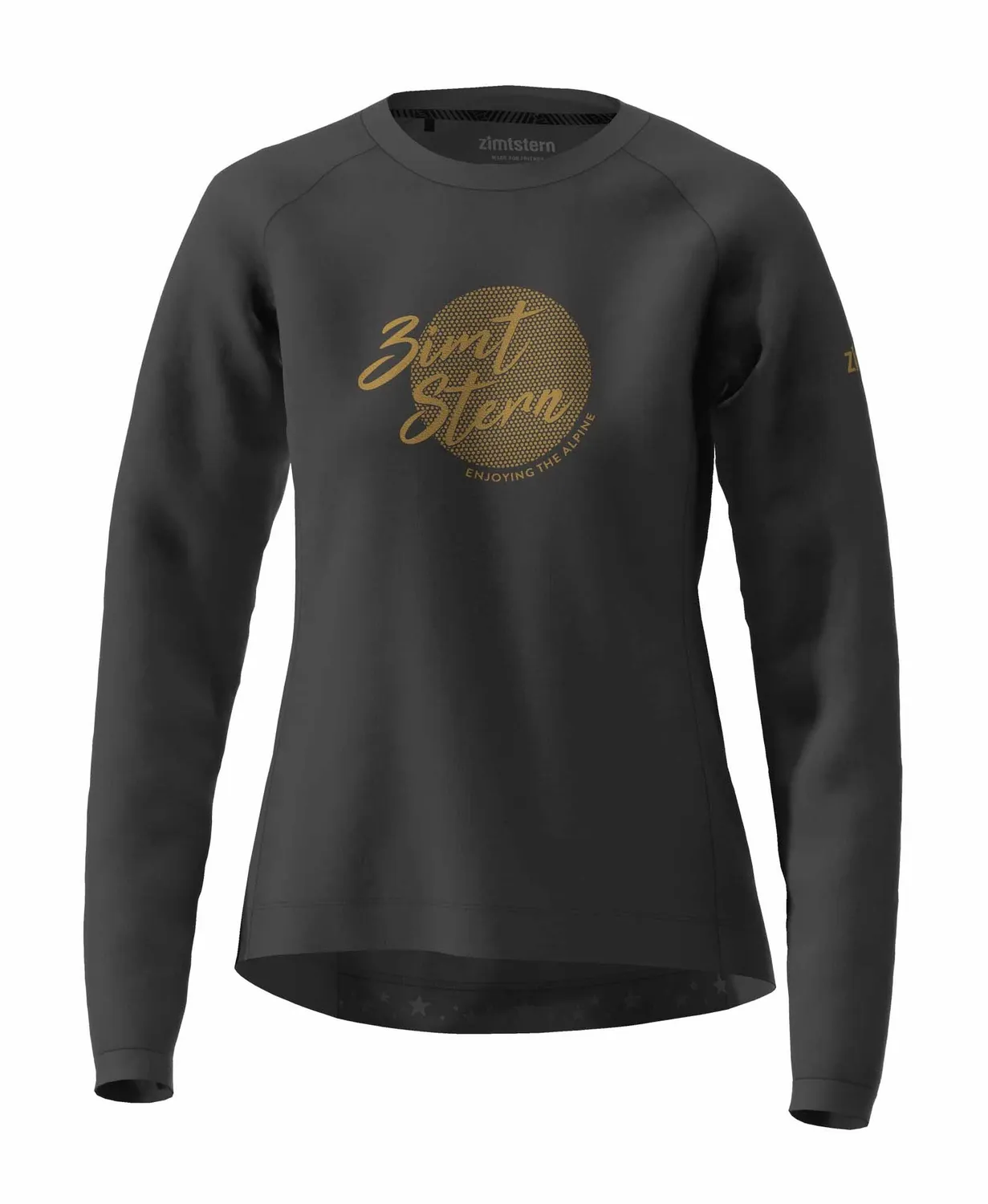 Zimtstern Spunz Shirt LS cykeltröja dam återvunnen polyester