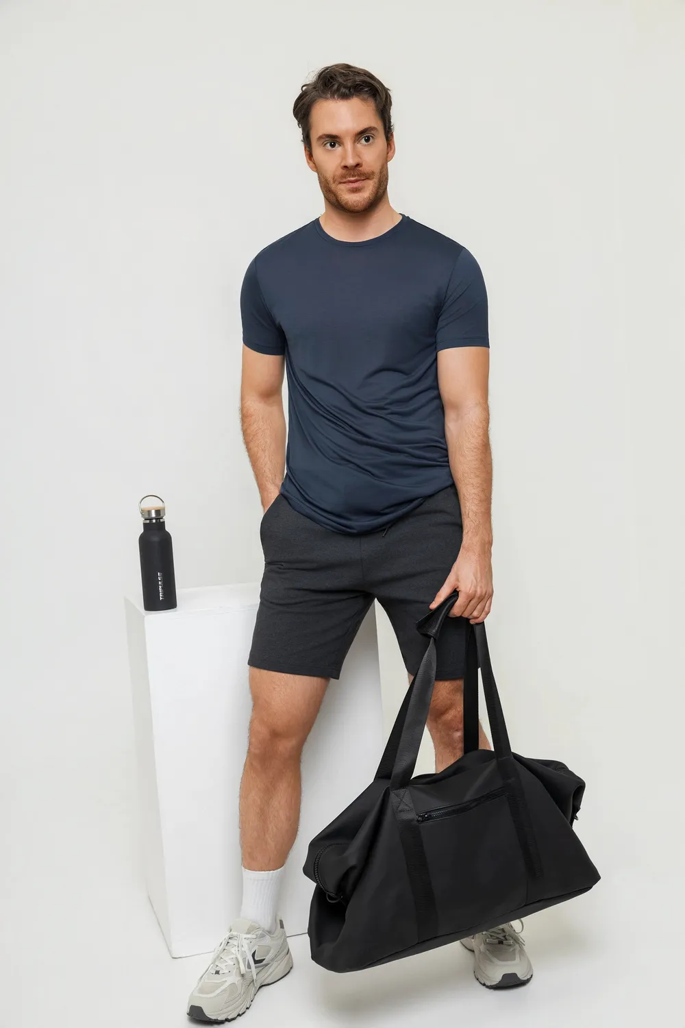 Tripulse AER t-shirt herr Eucalyptus Green naturfiber
