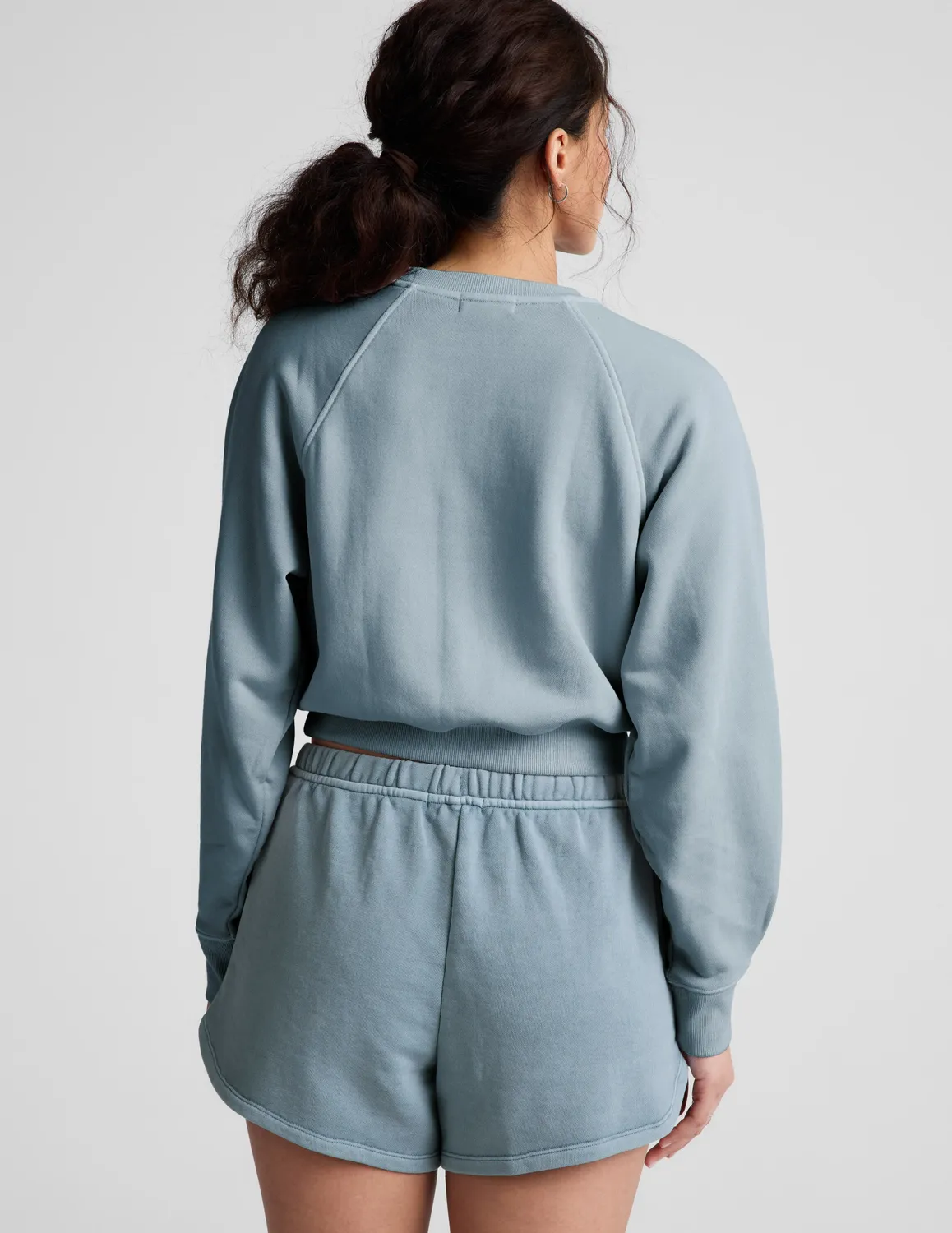 Beyond Yoga Fade Out sweatshirt navy relaxed tvättad