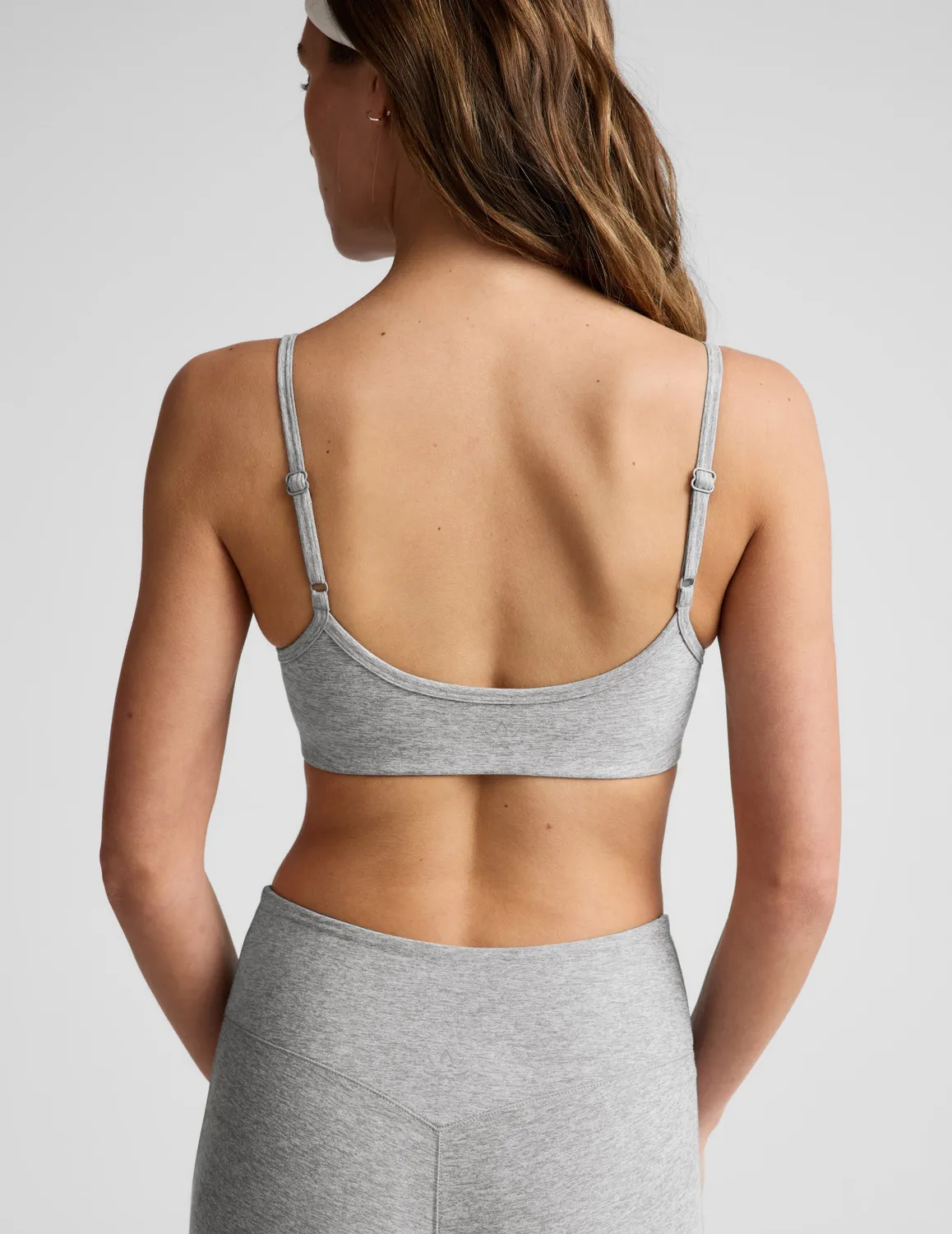 Beyond Yoga Spacedye Forever Bra träningsbh Silver Mist grå