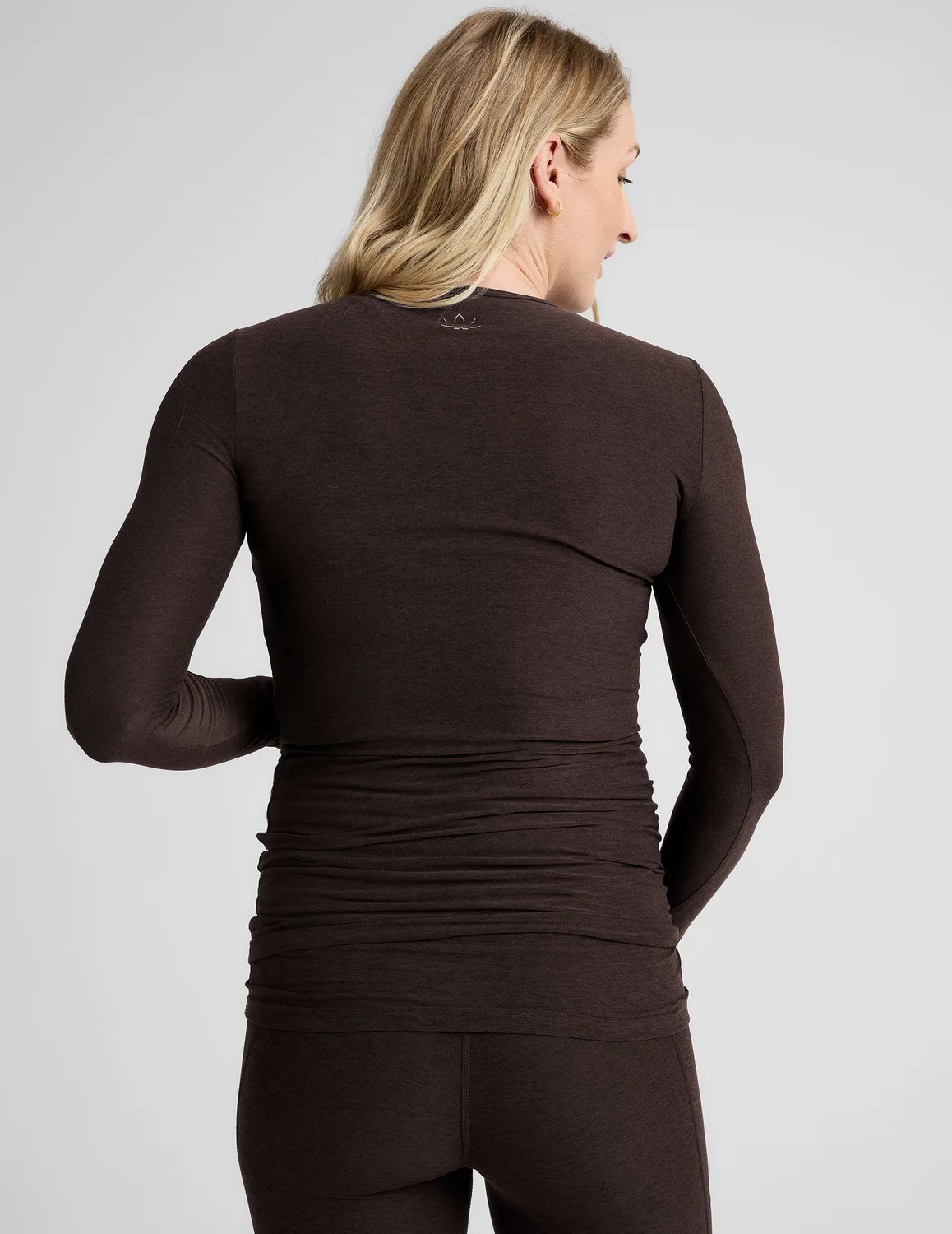 Beyond Yoga Featherweight Count On Me gravidtröja mörkbrun lätt