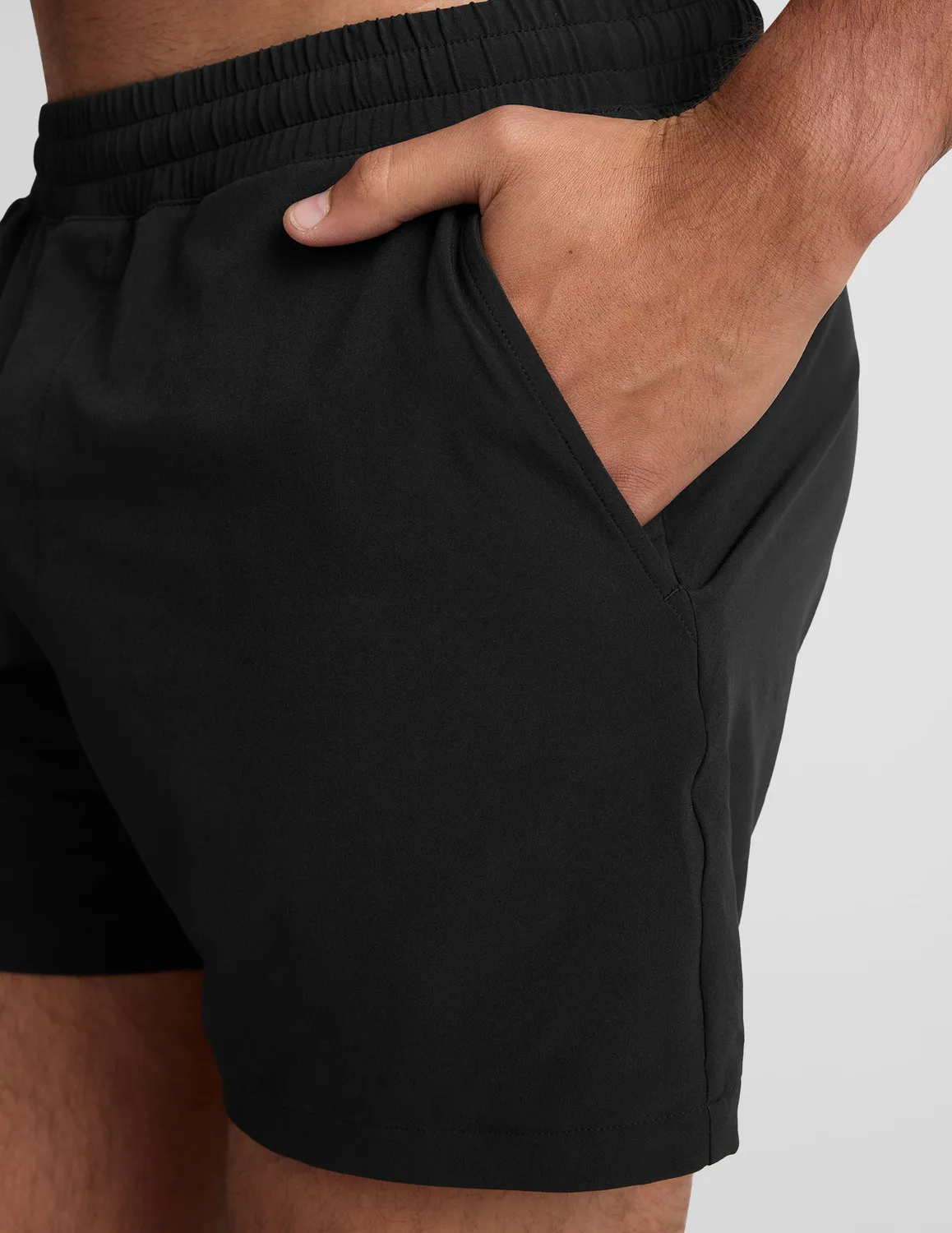 Beyond Yoga Pivotal 2.0 Men's Lined Short 5" shorts Black fuktavvisande
