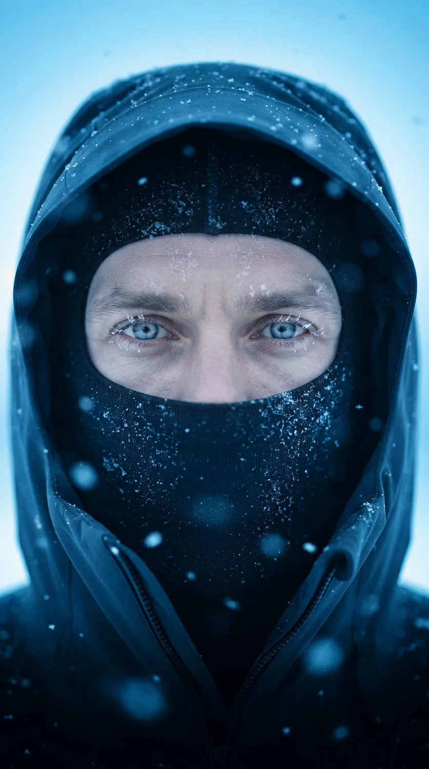 MB Wear Comfort balaclava svart ull