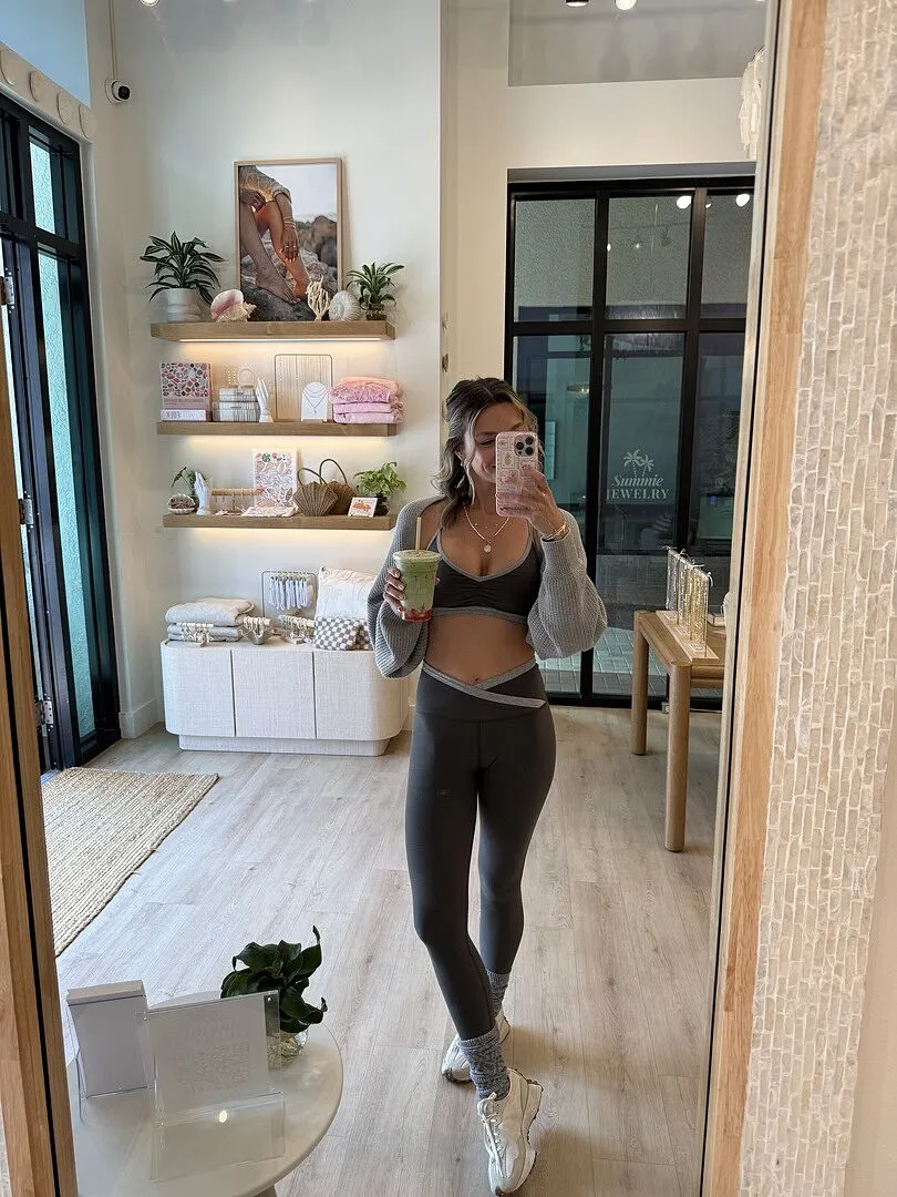 Beyond Yoga Spacedye Outlines Strappy Bra träningsbh Dusty Forest racerback