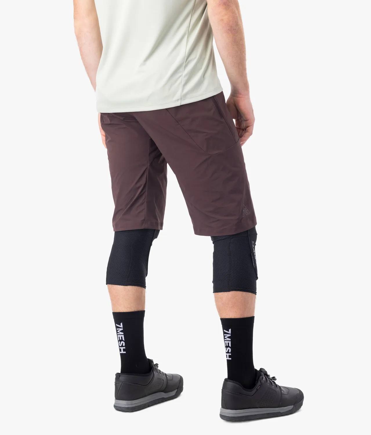 7MESH Glidepath Short 14" shorts Dark Chocolate relaxed fit