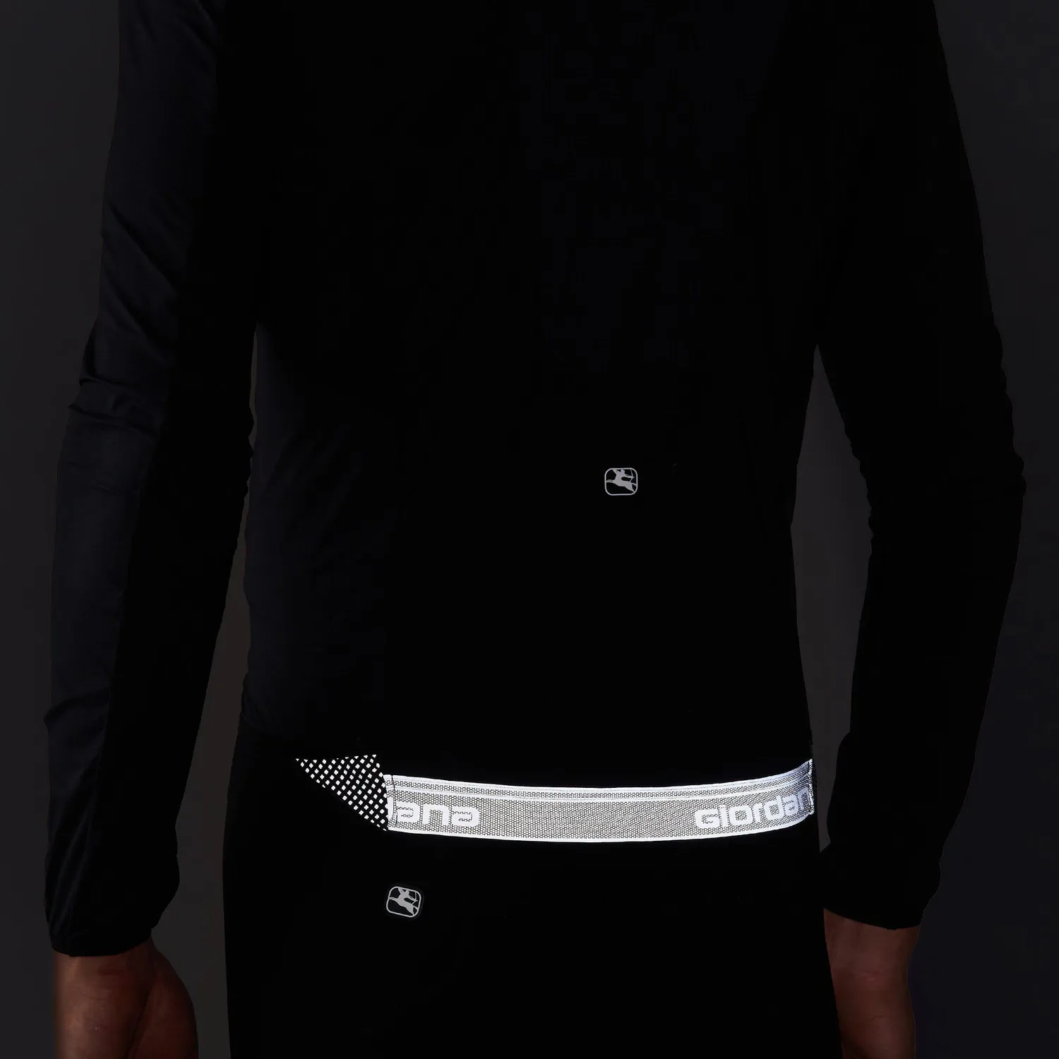 Giordana NX-G vindjacka svart vindtät packbar