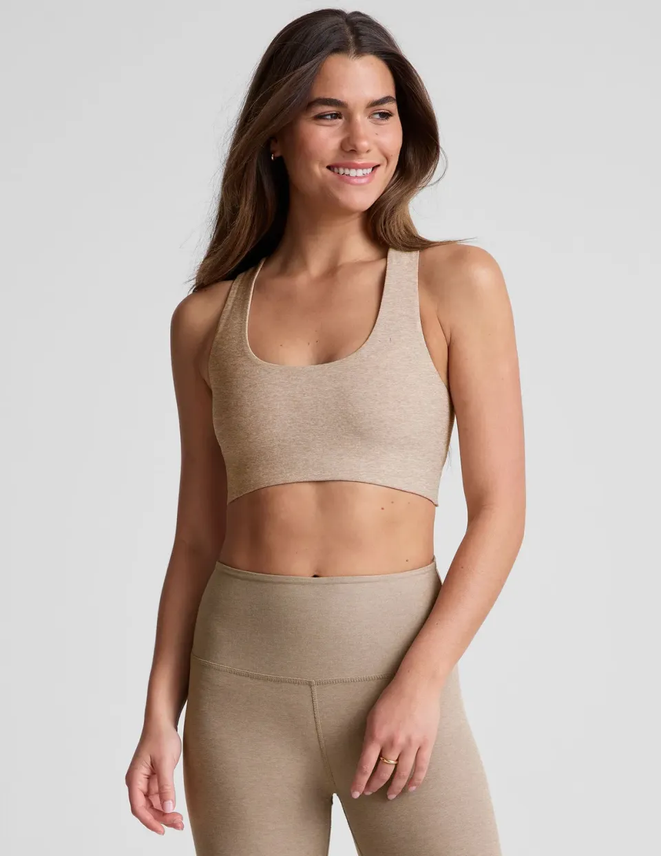 Beyond Yoga Spacedye Simplicity Bra sport-bh Sand Swept