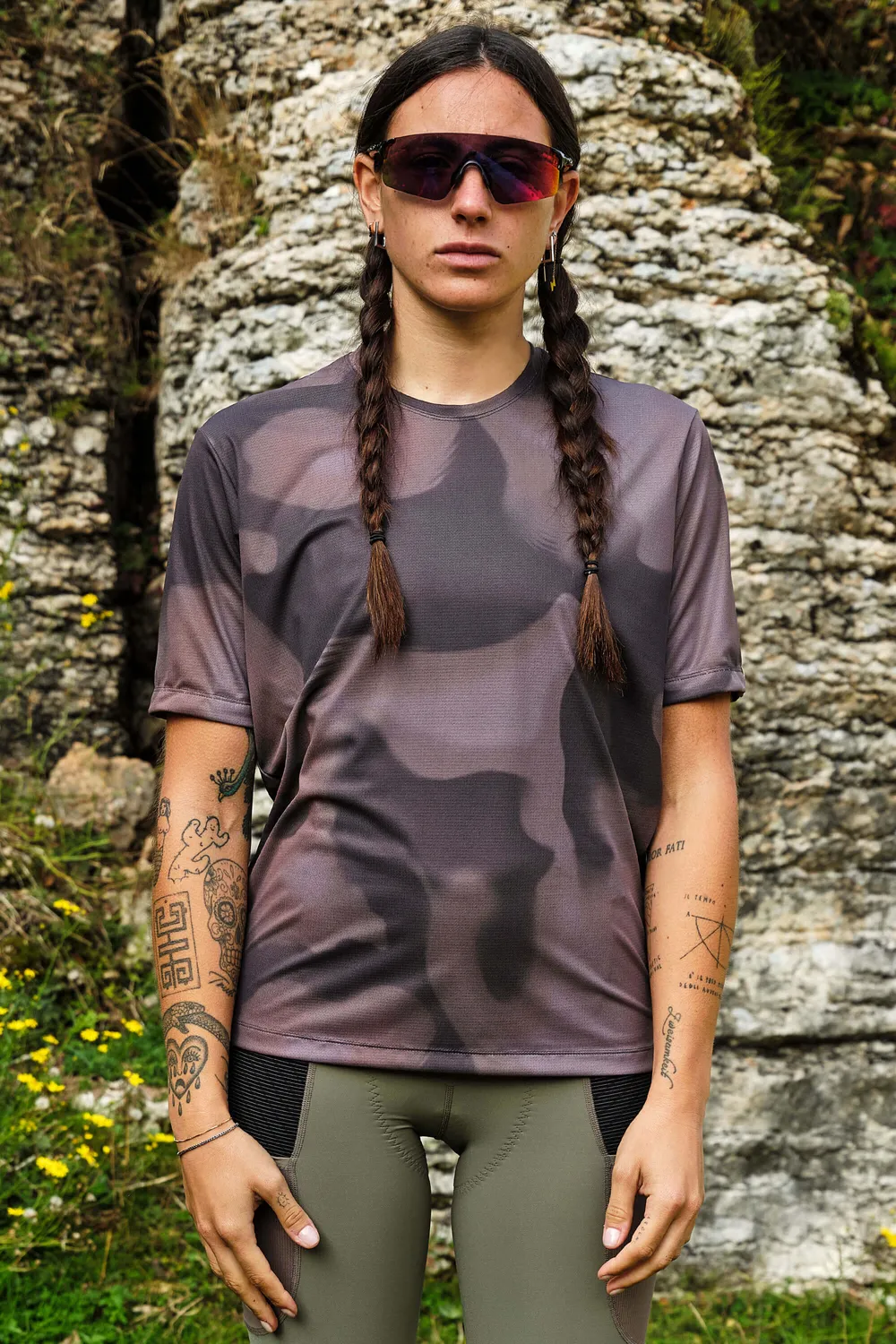 Giordana Beyond Gravel t-shirt silt green unisex