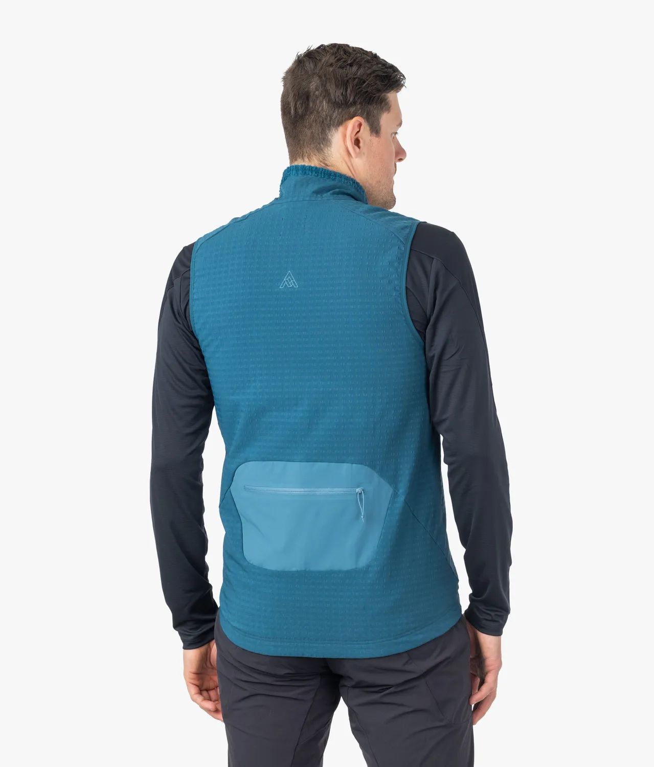 7MESH Chilco cykelväst Deep Sea termisk