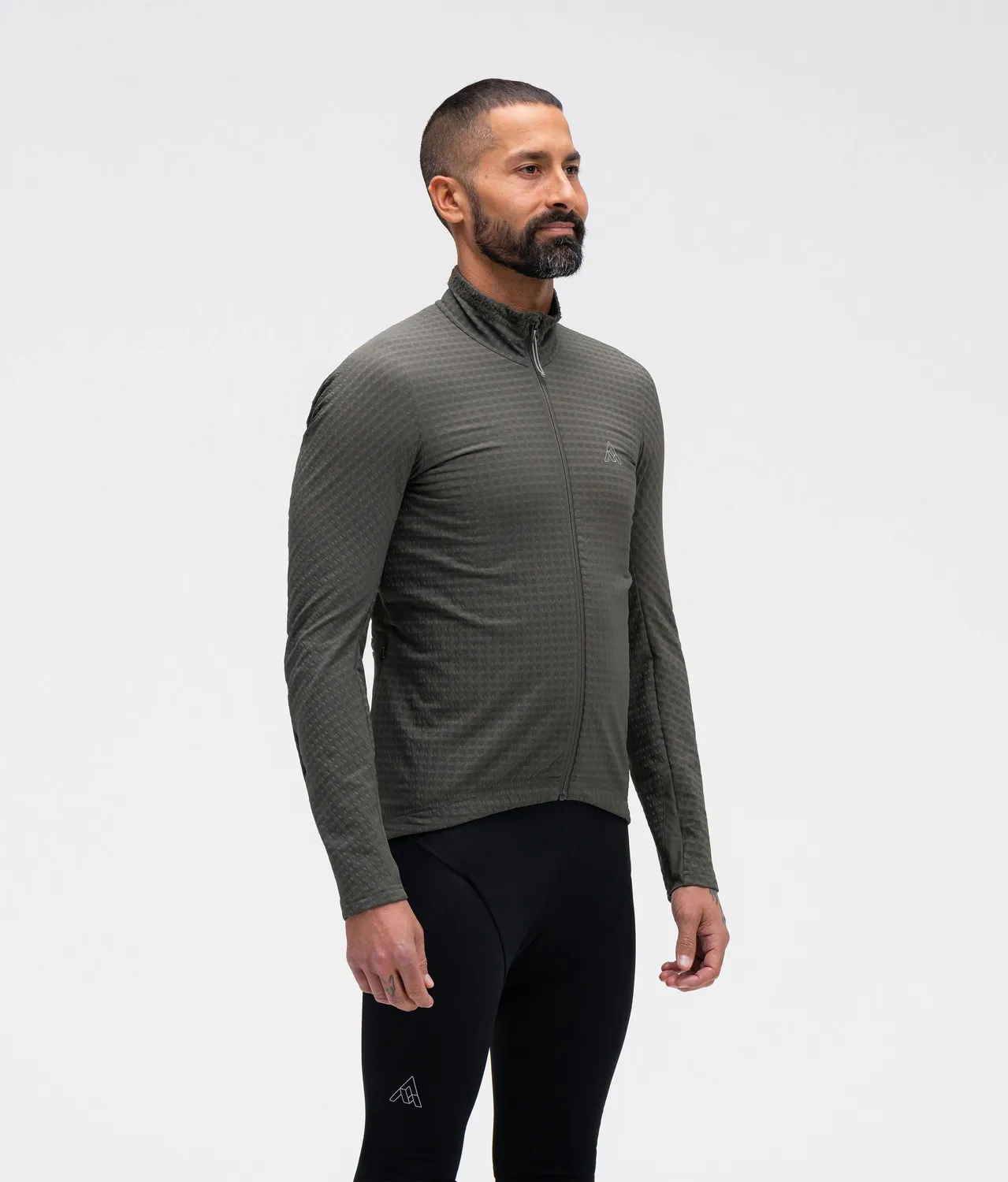7mesh Seton långärmad cykeltröja herr dark shadow thermal