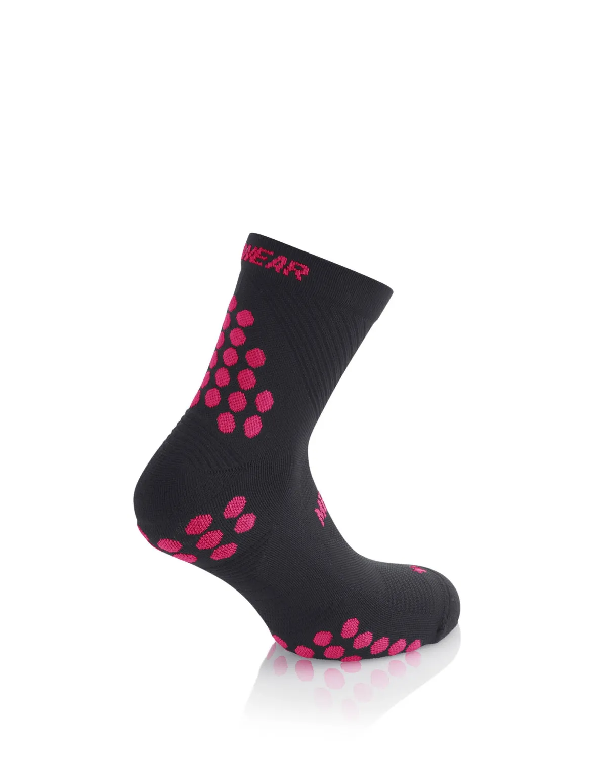 MB Wear Running Light Grey Pink löparstrumpor H10 lätta