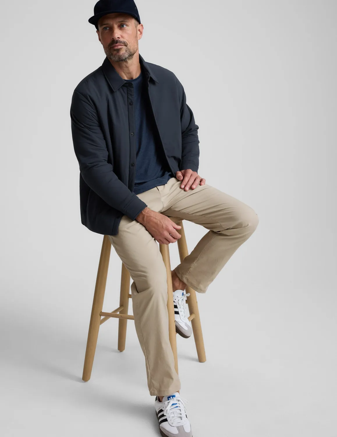Beyond Yoga Element Chino 30" chinos bark brun