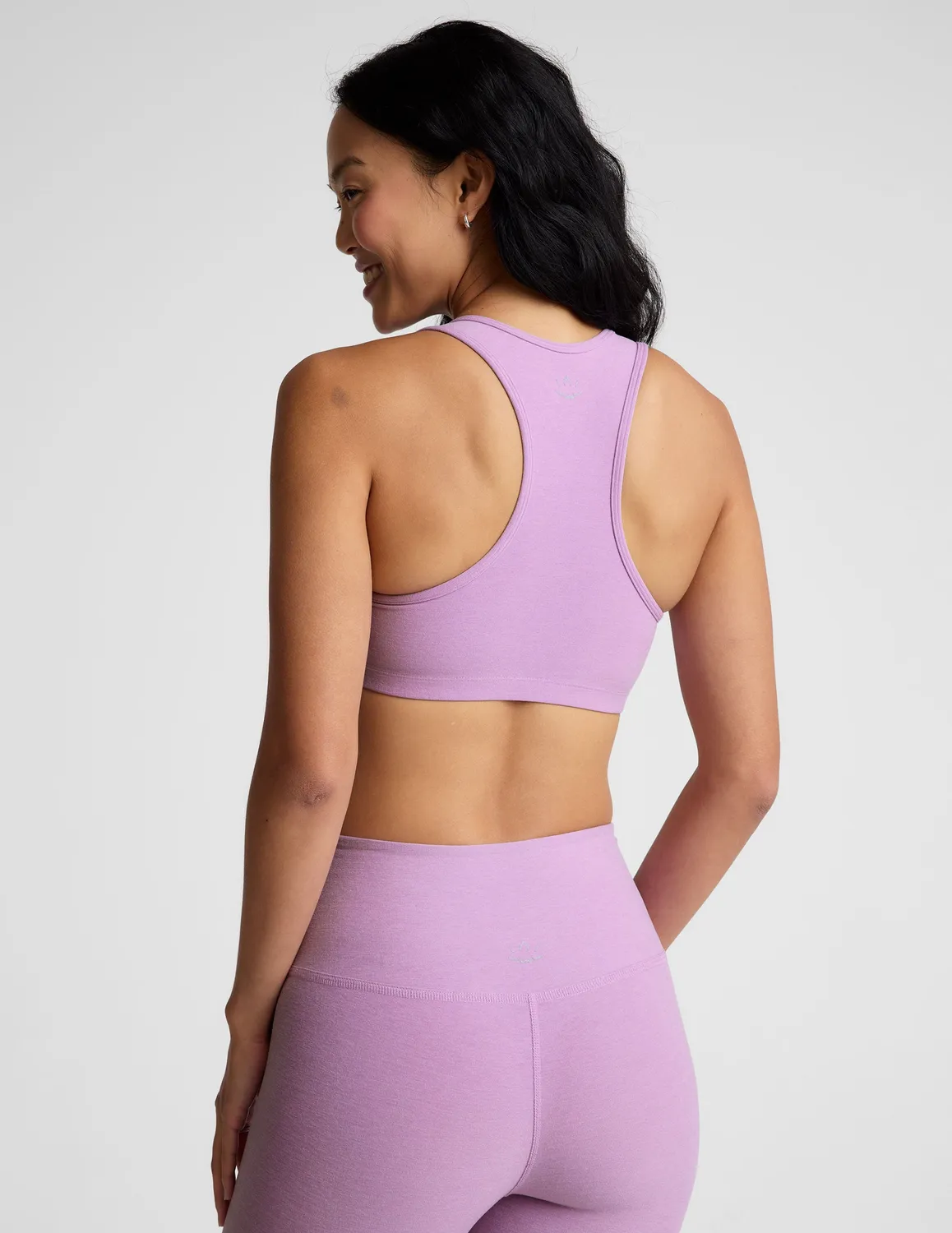 Beyond Yoga Spacedye Lift Your Spirits Bra sportbehå Lilac Petal