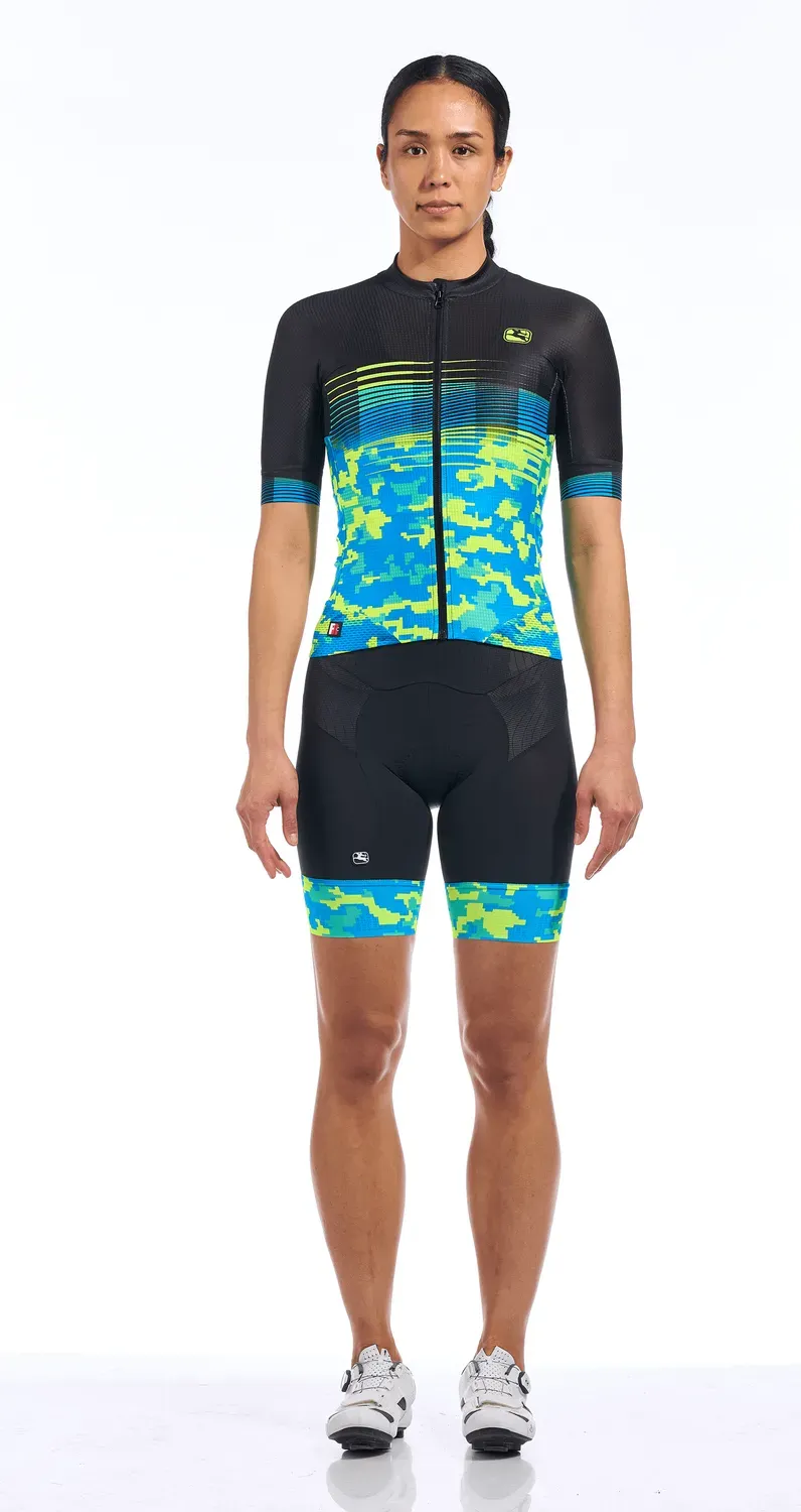 Giordana FR-C Pro Tri Jersey tritopp blå aerodynamisk