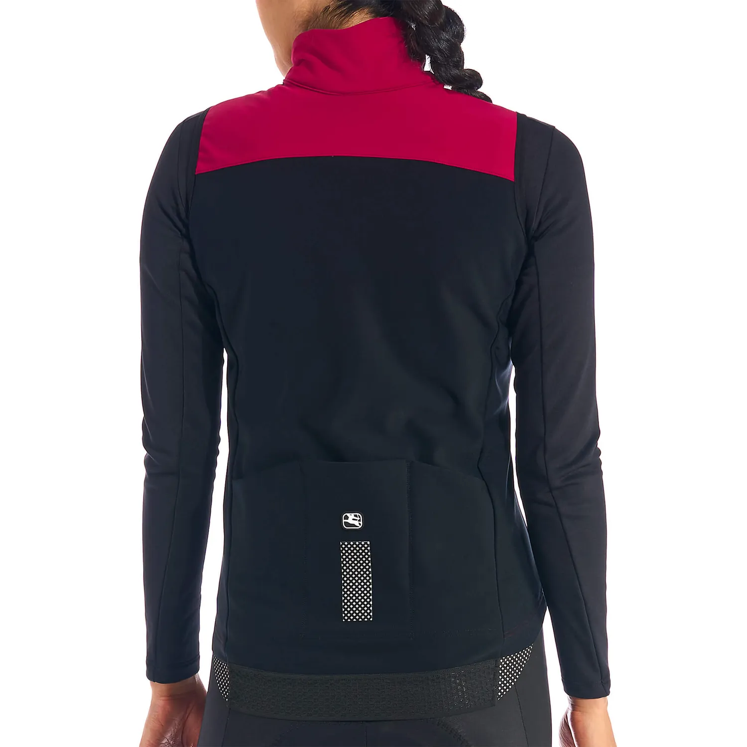 Giordana SilverLine Thermal cykelväst sangria vind
