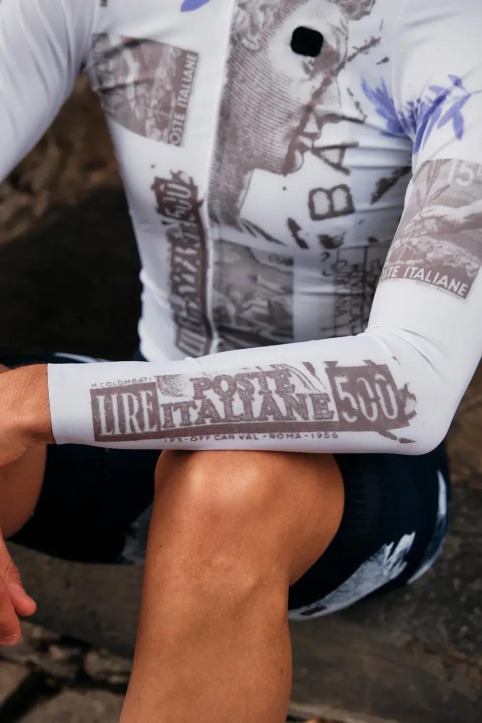 Giordana La Posta FR-C Pro cykeltröja herr vit