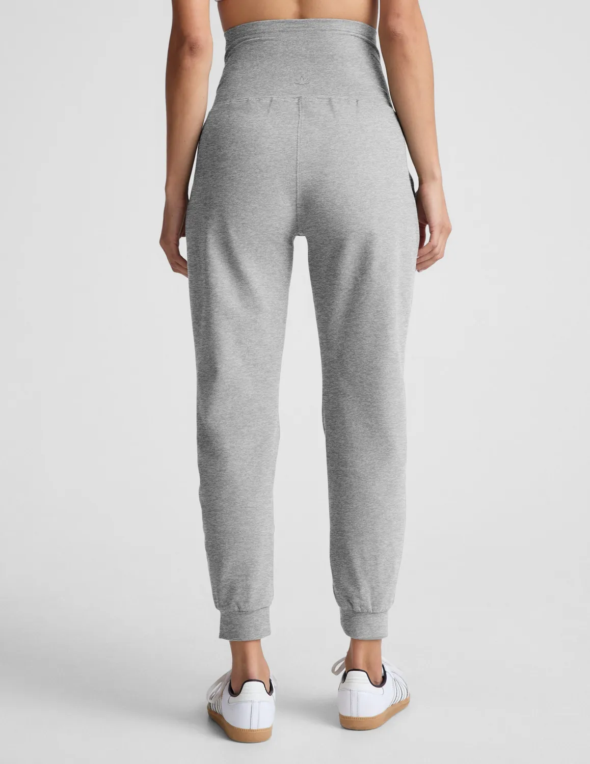 Beyond Yoga Spacedye Beyond the Bump gravidjogger Silver Mist hög midja