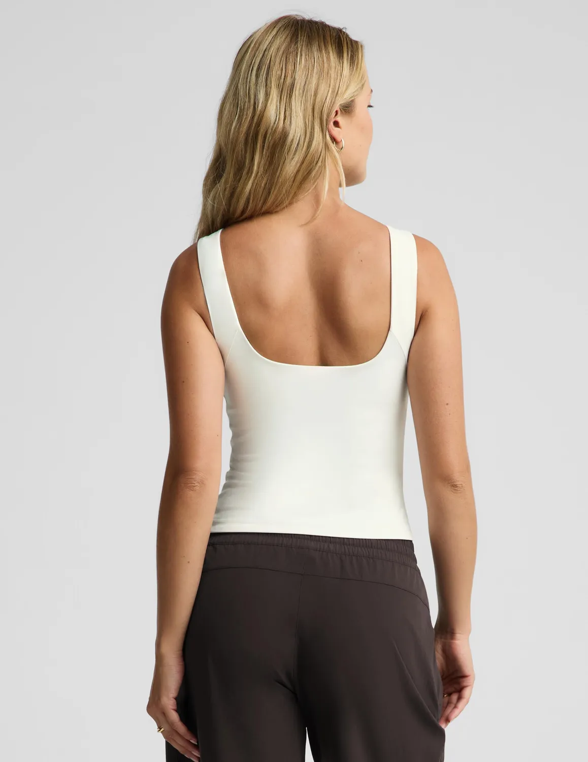 Beyond Yoga Smooth It Over Classic Tank träningslinne beige