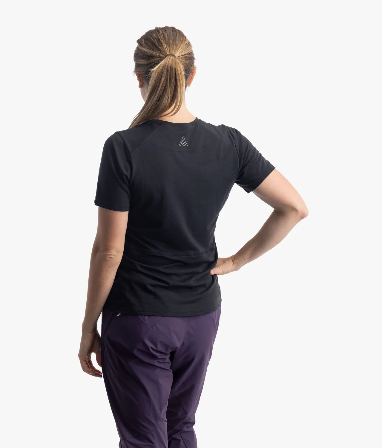 7MESH Desperado Merino kortärmad tröja Svart andas