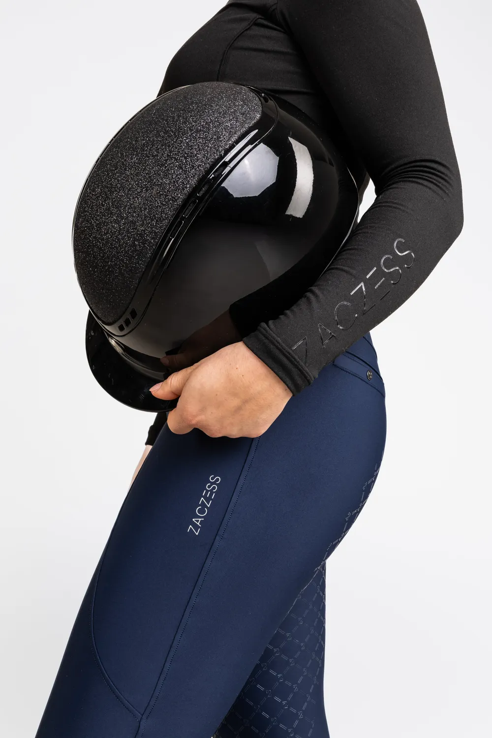 ZacZess YR Valencia Black Base Layer halvzip snabbtorkande