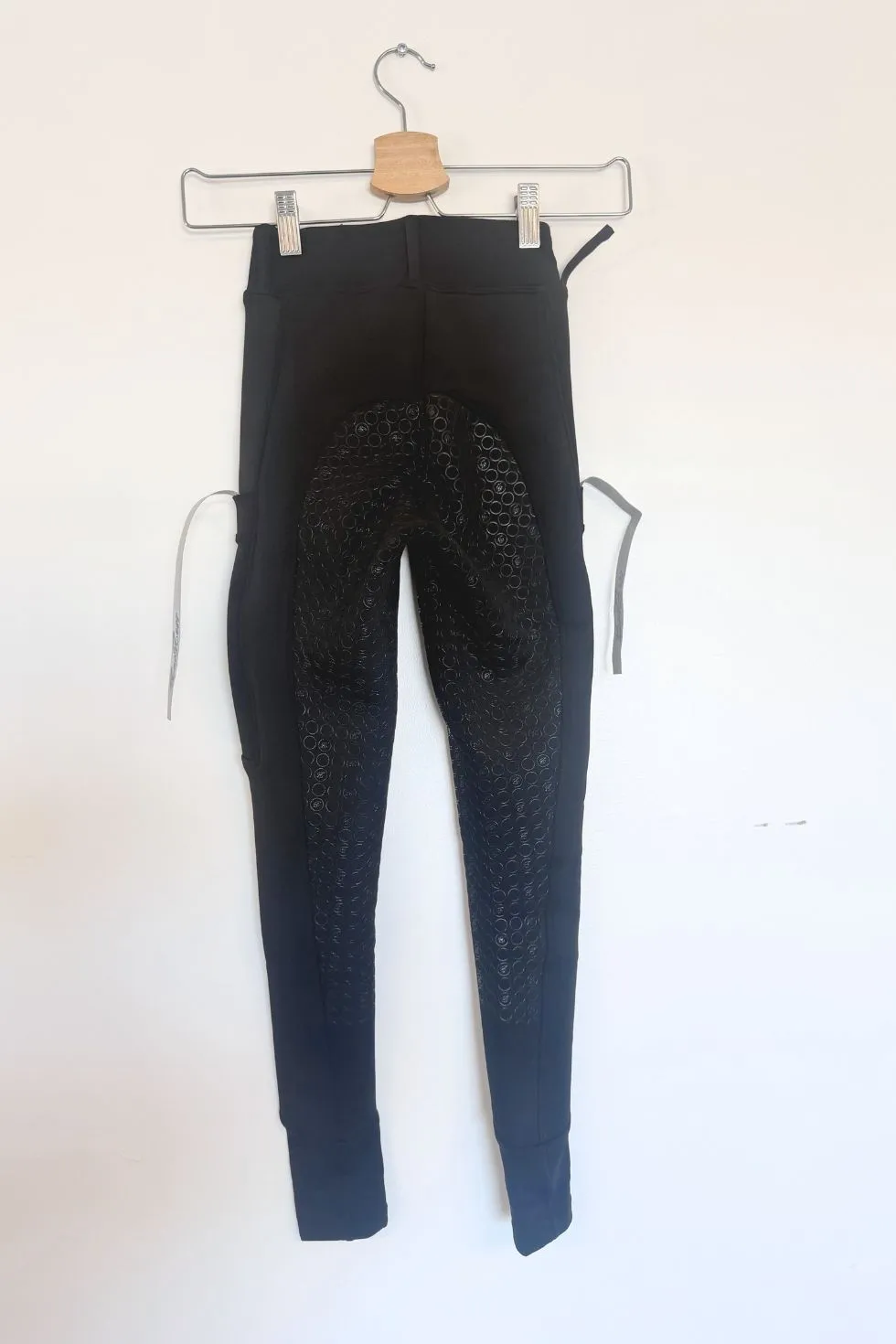 ZacZess Teddy leggings junior svart 122-128