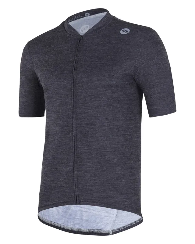 MB Wear Gravel Nature Black cykeltröja ullblandning