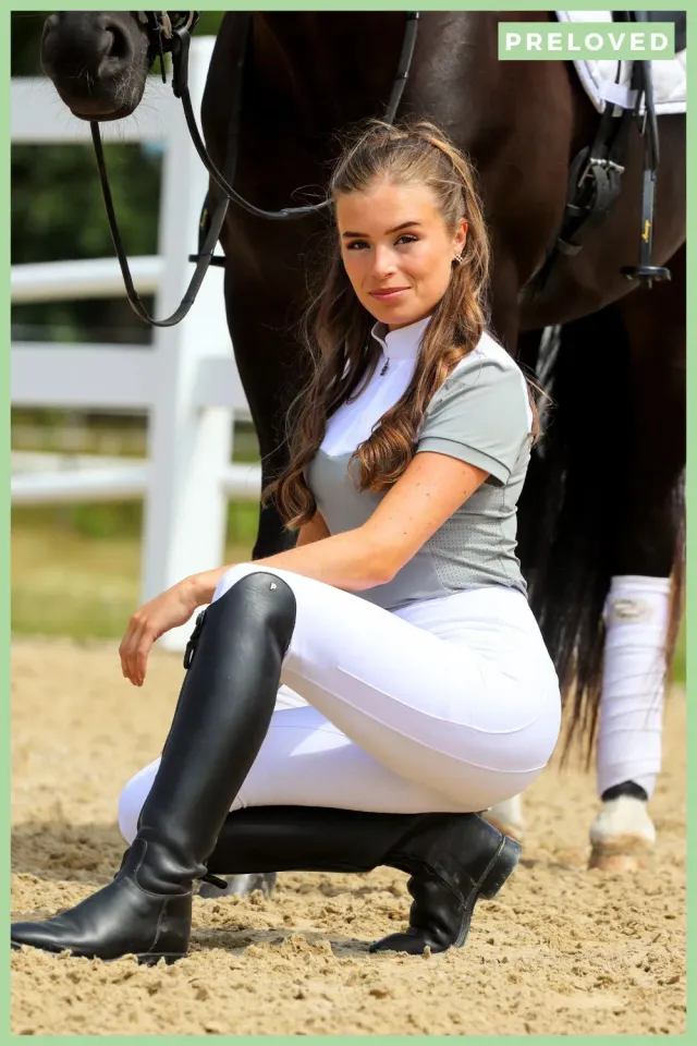 ZacZess Competition leggings M vit fullsko begagnad